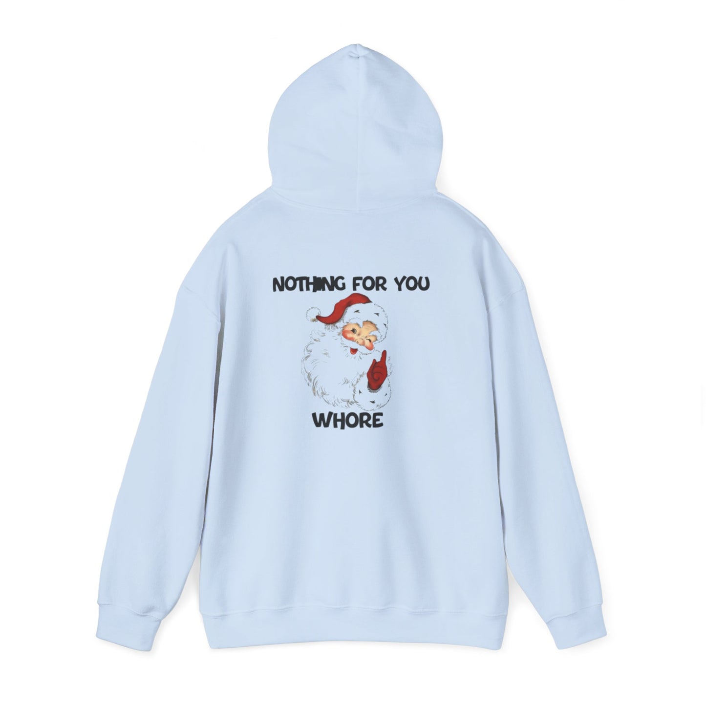 Funny Christmas Hoodie, Unisex Holiday Sweatshirt, Santa Humor Gift, Christmas Party Apparel, Gift for Friends, Winter Fashion, Cozy Wear