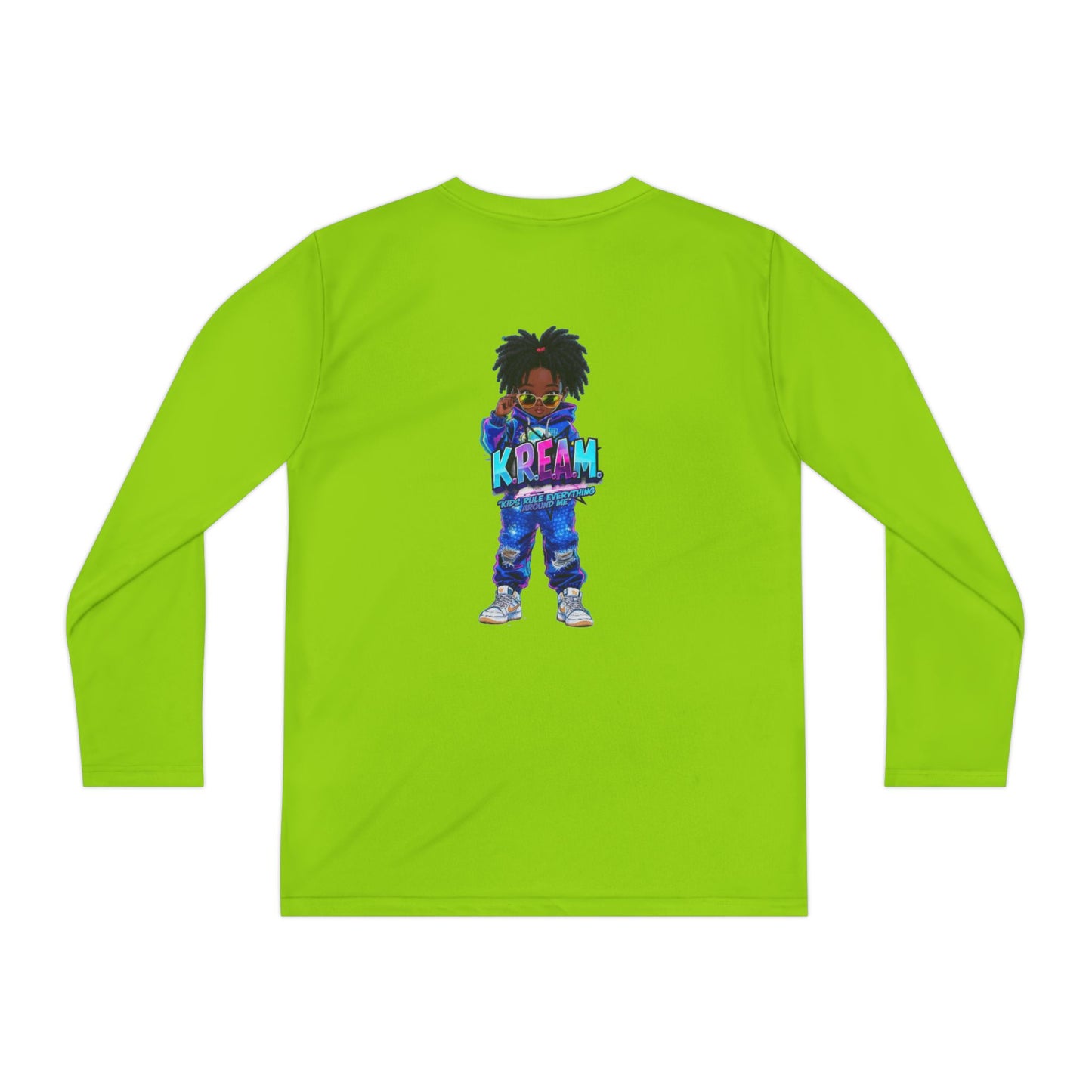 Youth Long Sleeve Tee for Trendy Kids, Cool Graphic Tee, Perfect for Birthdays, Playdates, School Events, Unique Gift Idea