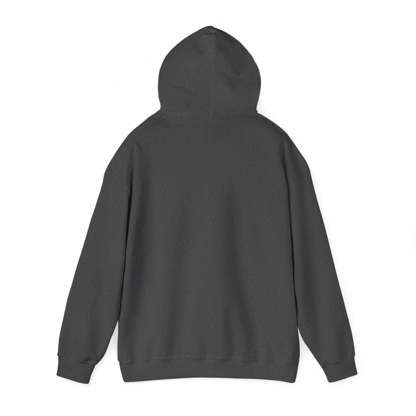 Heartfelt Drip Hoodie | Unisex Heavy Blend Sweatshirt, Cozy Gift, Black Hoodie, Casual Attire, Streetwear Style, Valentine's Day