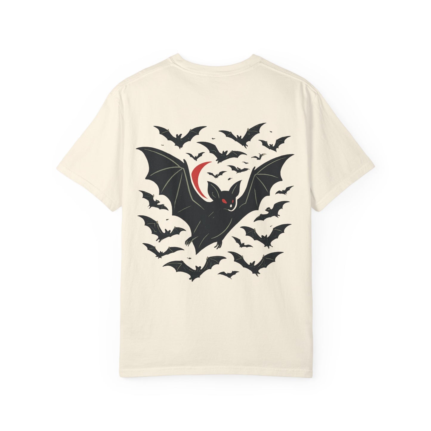 Halloween Themed Unisex T-Shirt with Bats and Humor