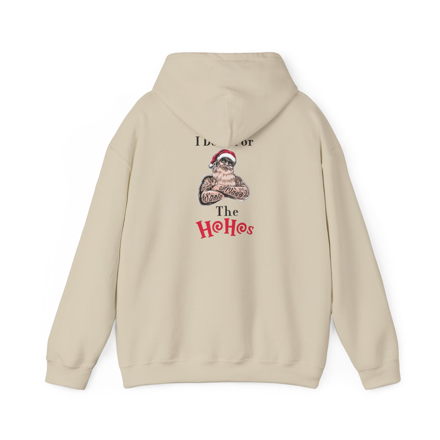 Funny Santa Holiday Sweatshirt, Cozy Gift for Sloth Lovers, Warm Hoodie for Christmas Parties, Casual Lounge Wear, Unique Present