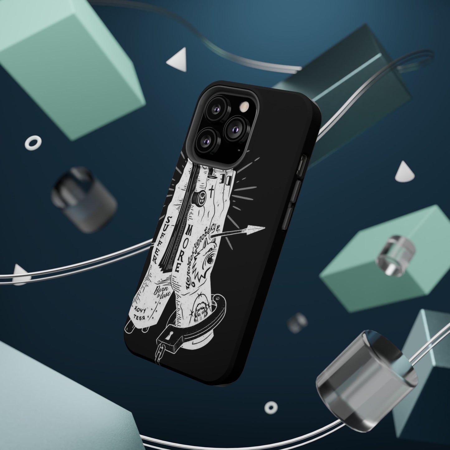 Magnetic Impact-Resistant Phone Case - Stylish & Protective, Ideal Gift for Friends, Holiday Essential, Trendy Accents, Unique Design