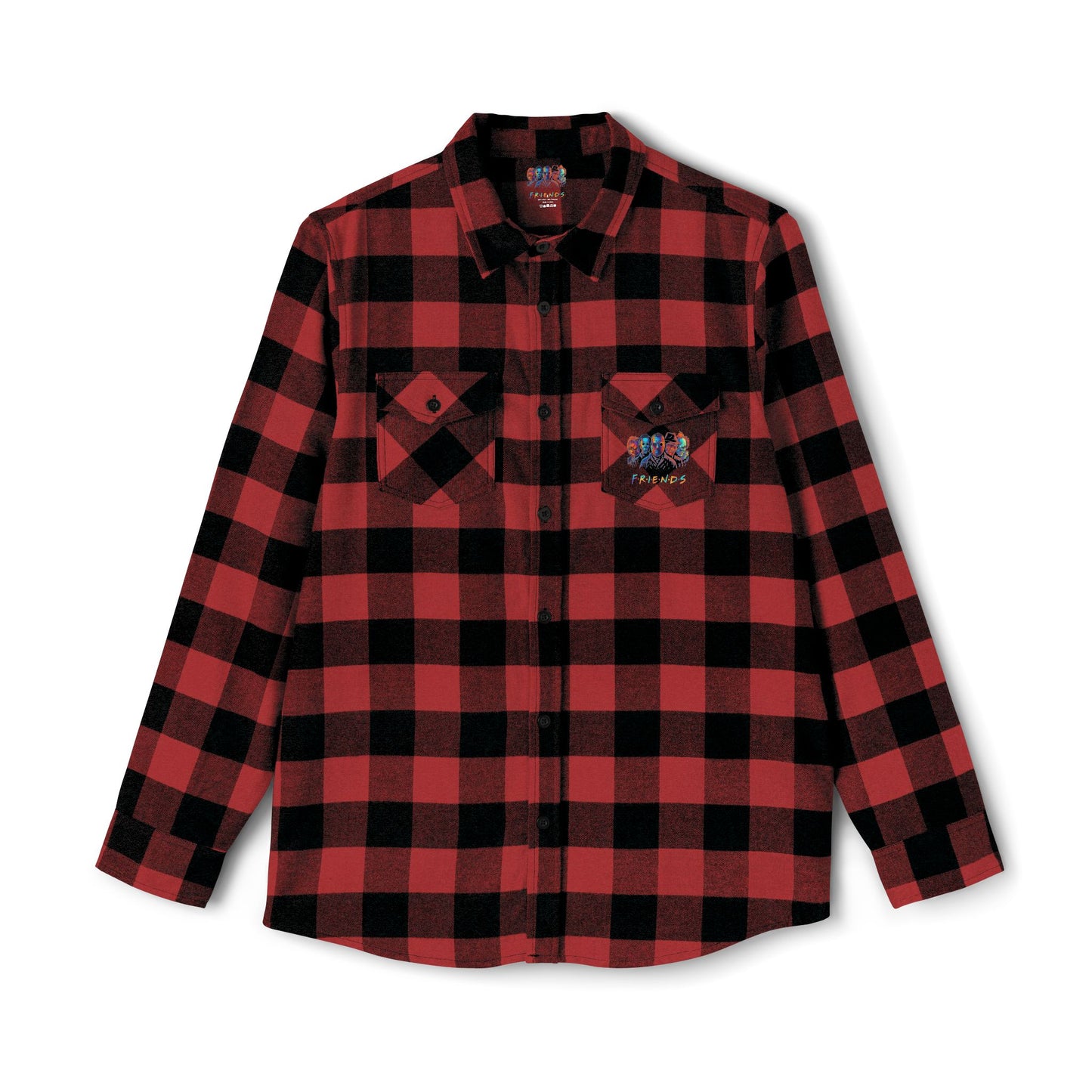 Chic Unisex Flannel Shirt, Cozy Checkered Shirt for Everyday Wear, Perfect Gift for Halloween, Layered Style for Men and Women