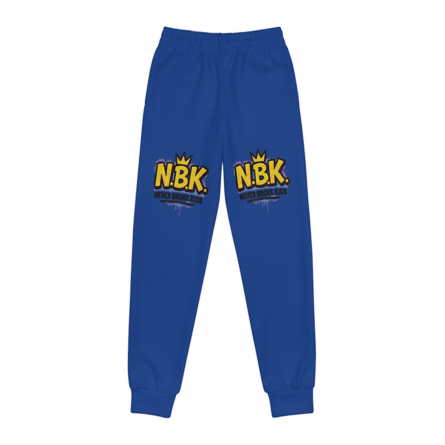Youth Joggers with NBK Logo - Comfortable Athletic Wear for Kids, Perfect for Sports, Playtime, and Casual Outings