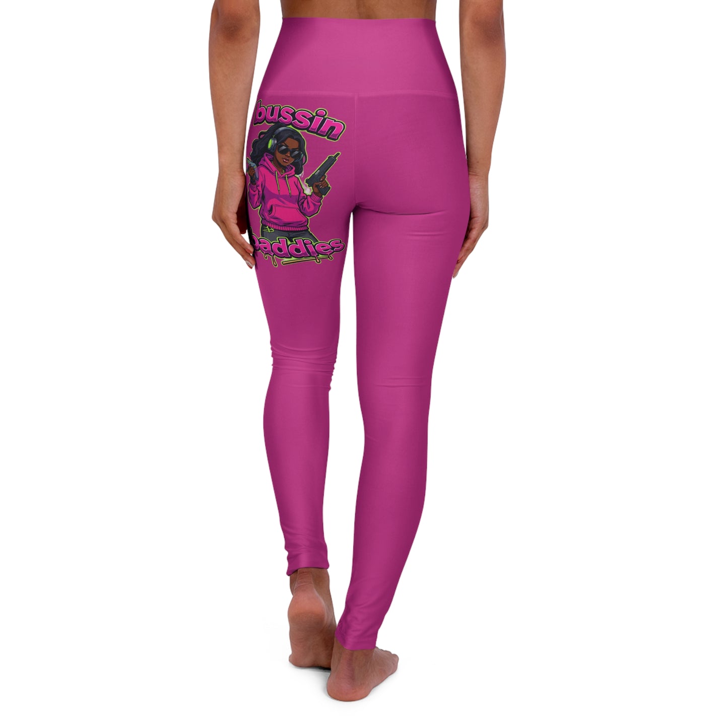 High Waisted Yoga Leggings - Fun & Fashionable Activewear for Fitness Lovers, Perfect for Gifts or Everyday Use