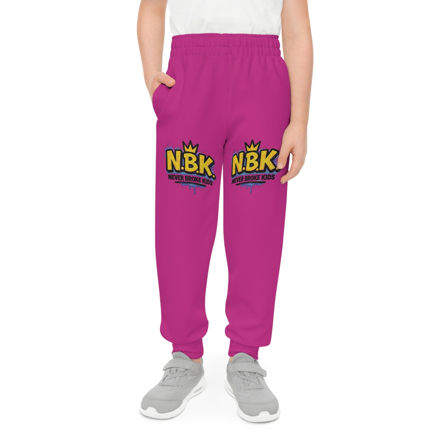 Youth Joggers with Fun Design - Comfortable Pants for Kids, Unique Athleisure Wear, Perfect for Playdates, Birthdays, Gifts