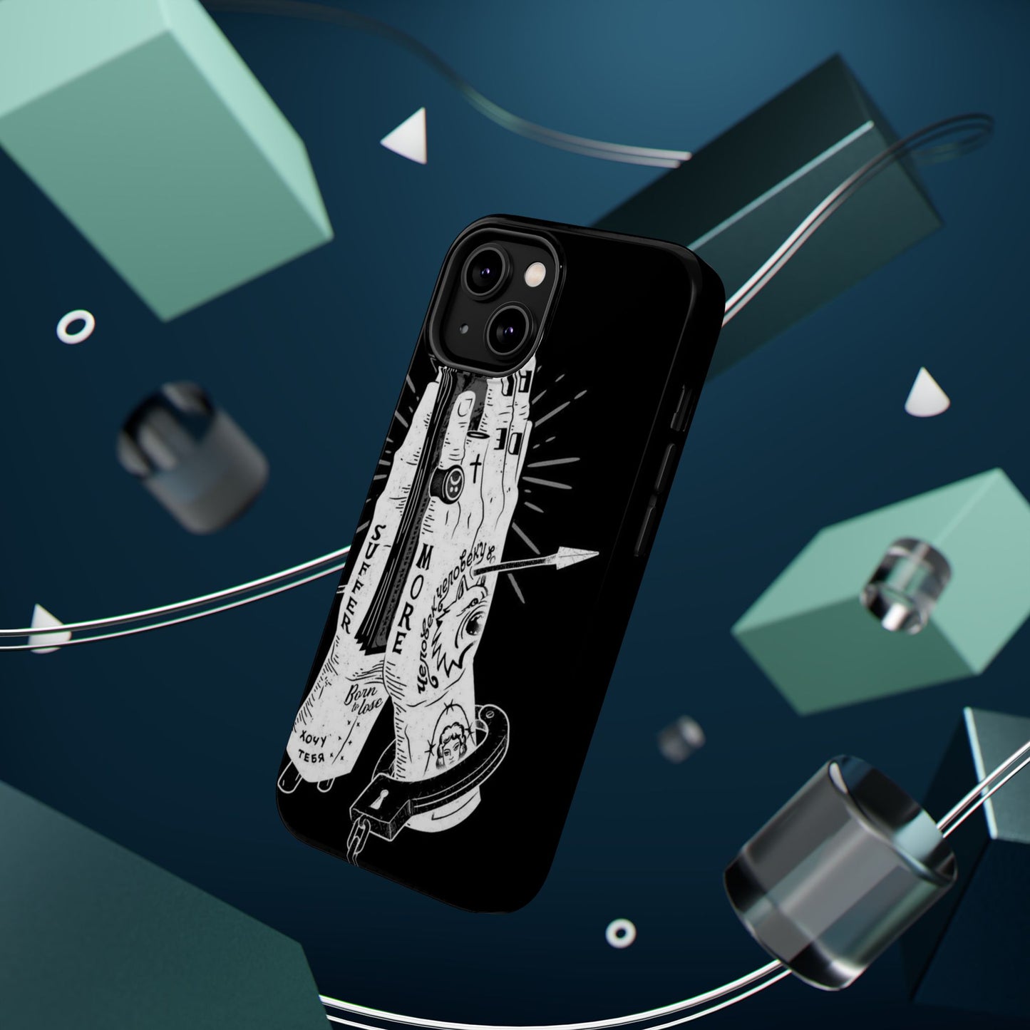 Magnetic Impact-Resistant Phone Case - Stylish & Protective, Ideal Gift for Friends, Holiday Essential, Trendy Accents, Unique Design