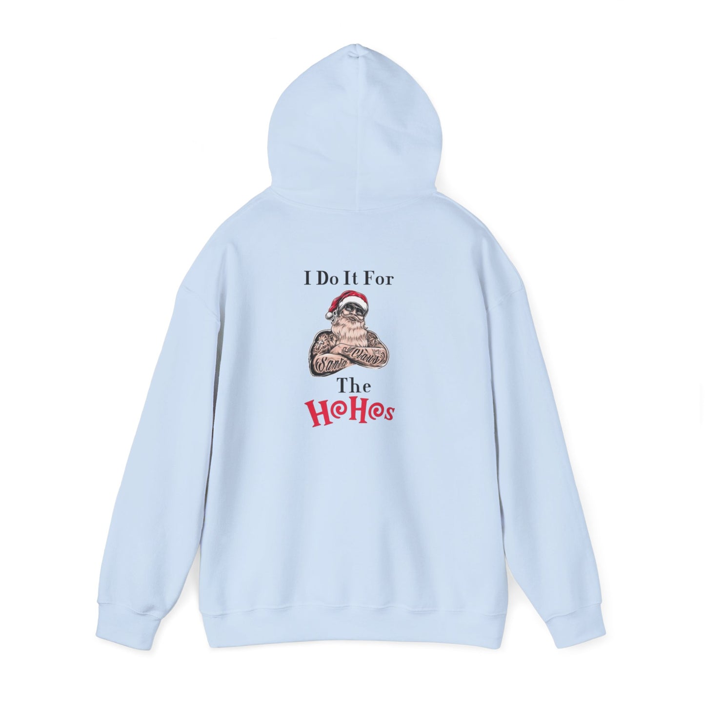 Funny Santa Holiday Sweatshirt, Cozy Gift for Sloth Lovers, Warm Hoodie for Christmas Parties, Casual Lounge Wear, Unique Present