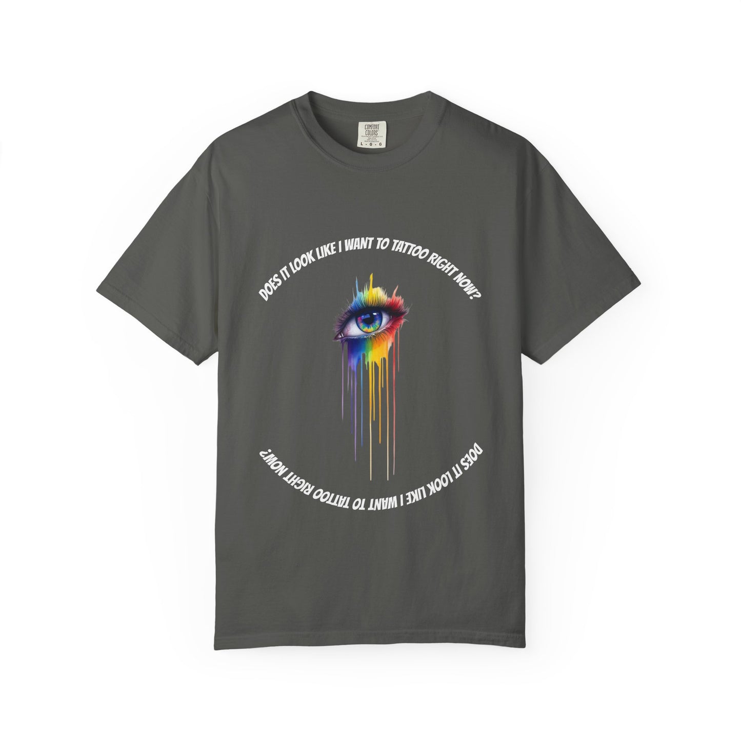 Vibrant Eye Art T-Shirt | Unisex Garment-Dyed Tee, Artistic Apparel, Colorful Fashion, Unique Gift, Everyday Wear
