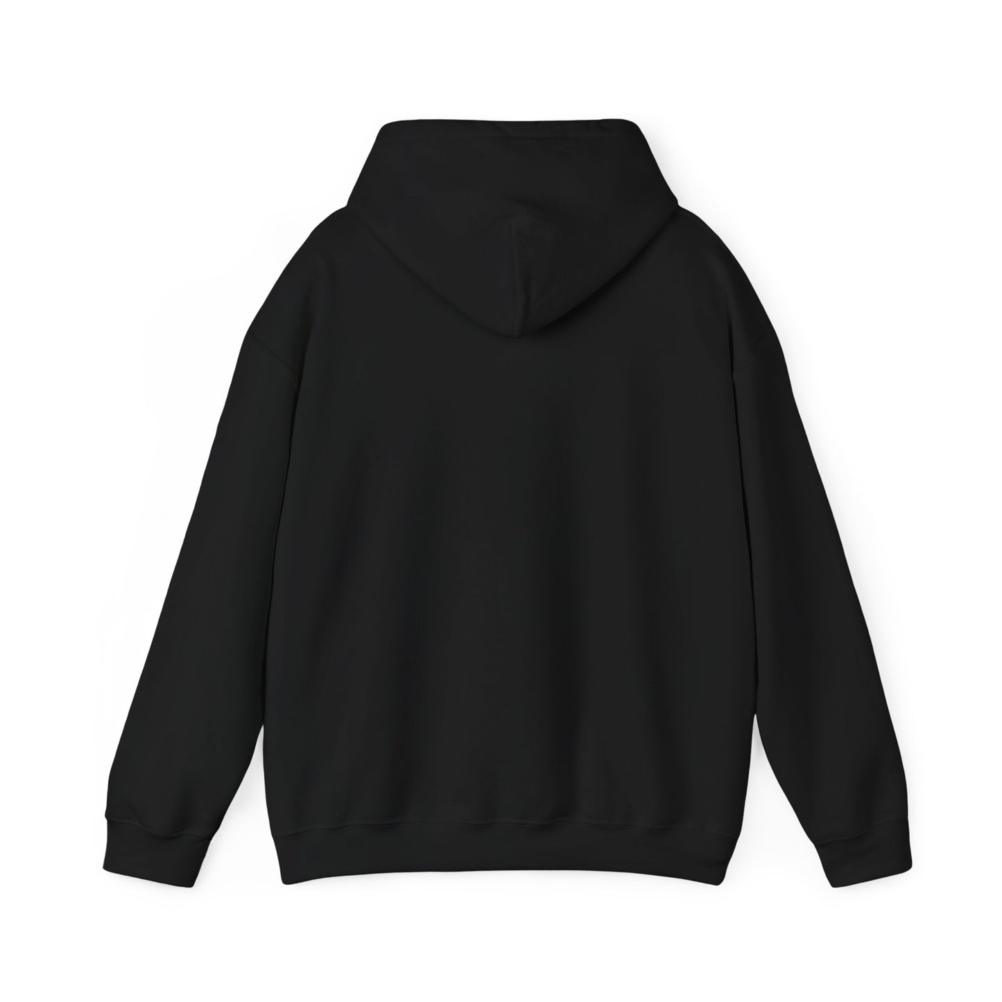 Heartfelt Drip Hoodie | Unisex Heavy Blend Sweatshirt, Cozy Gift, Black Hoodie, Casual Attire, Streetwear Style, Valentine's Day