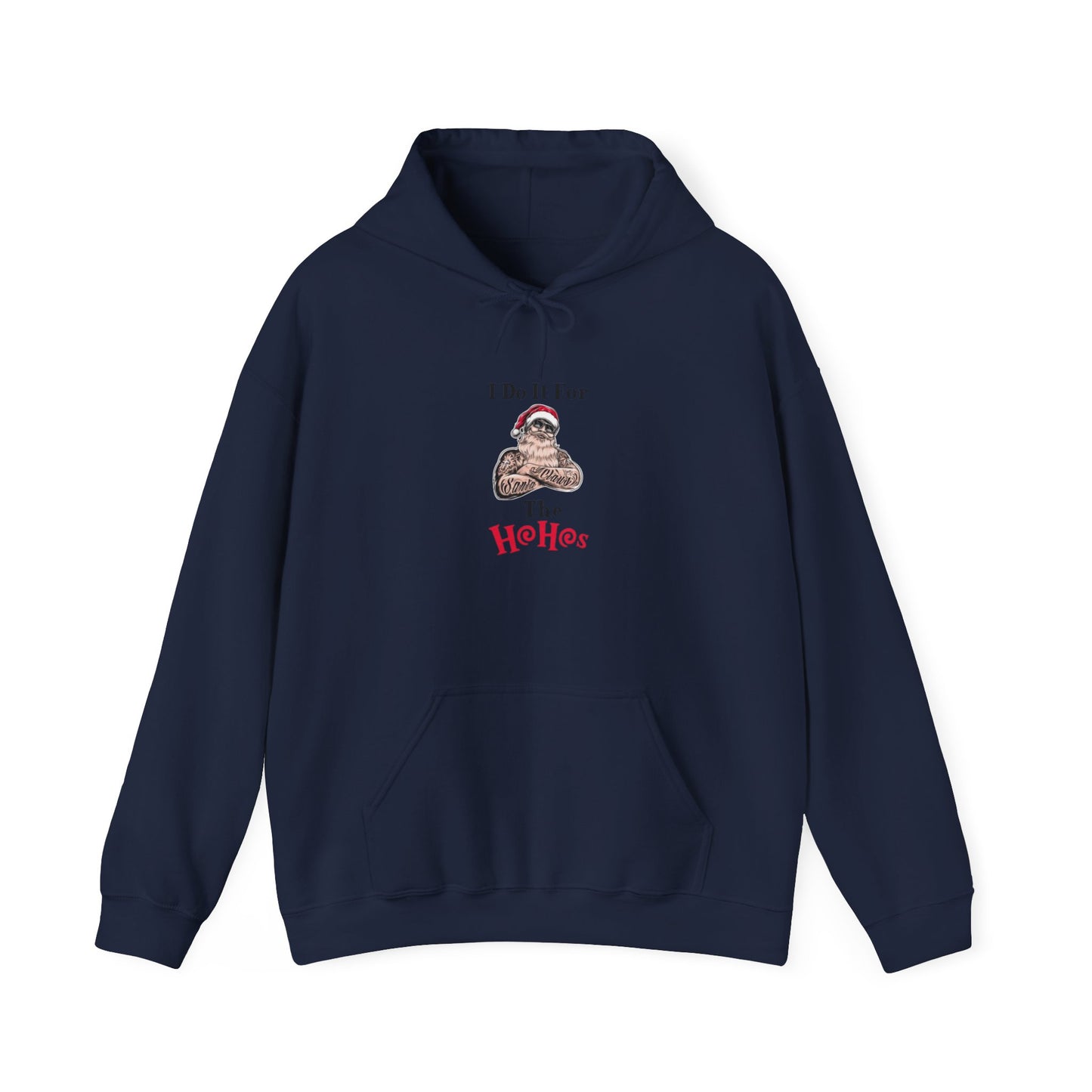 Funny Santa Holiday Sweatshirt, Cozy Gift for Sloth Lovers, Warm Hoodie for Christmas Parties, Casual Lounge Wear, Unique Present