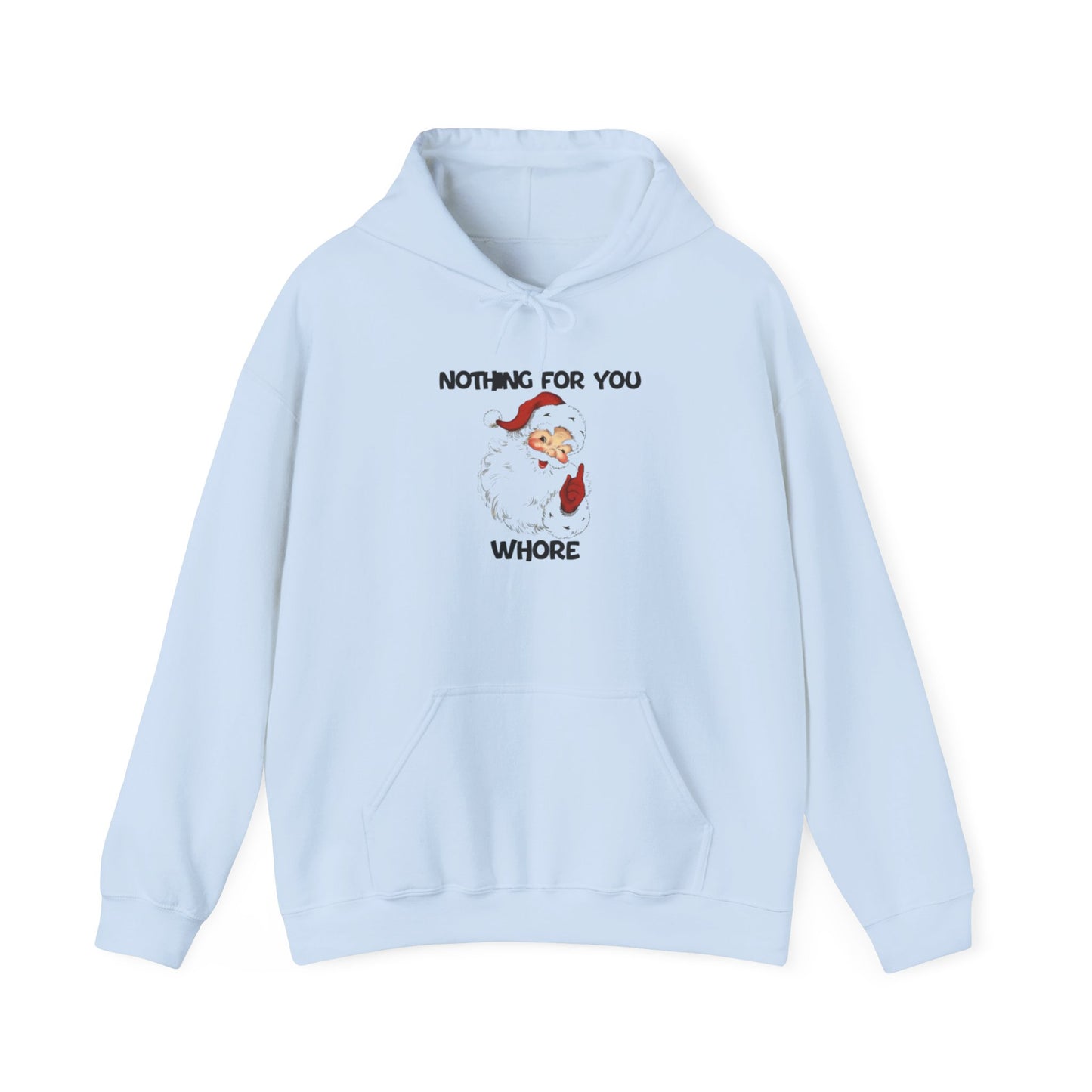 Funny Christmas Hoodie, Unisex Holiday Sweatshirt, Santa Humor Gift, Christmas Party Apparel, Gift for Friends, Winter Fashion, Cozy Wear