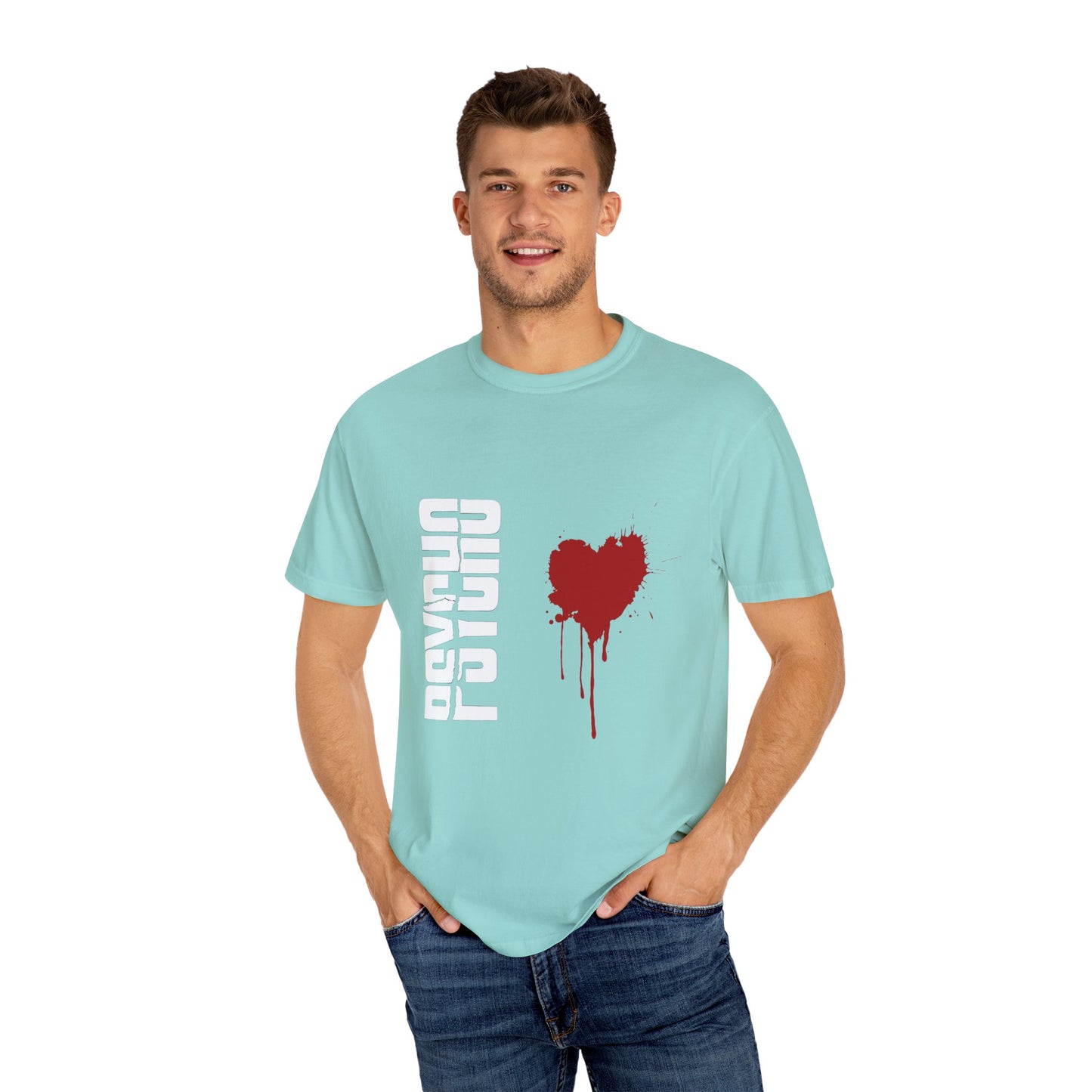 Bleeding Heart Unisex T-Shirt, Casual Love Tee, Heart Graphic Shirt, Gift for Him/Her, Streetwear, Valentine's Day Tee