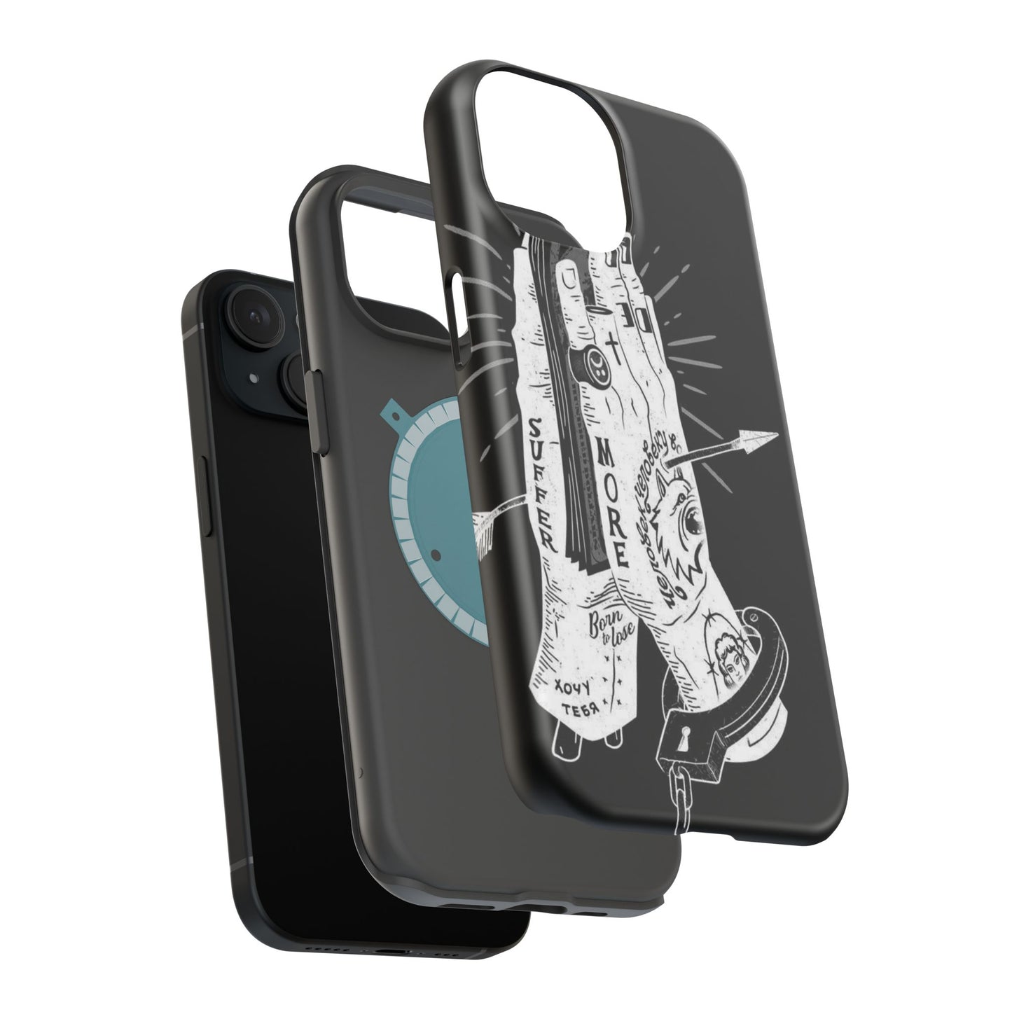 Magnetic Impact-Resistant Phone Case - Stylish & Protective, Ideal Gift for Friends, Holiday Essential, Trendy Accents, Unique Design
