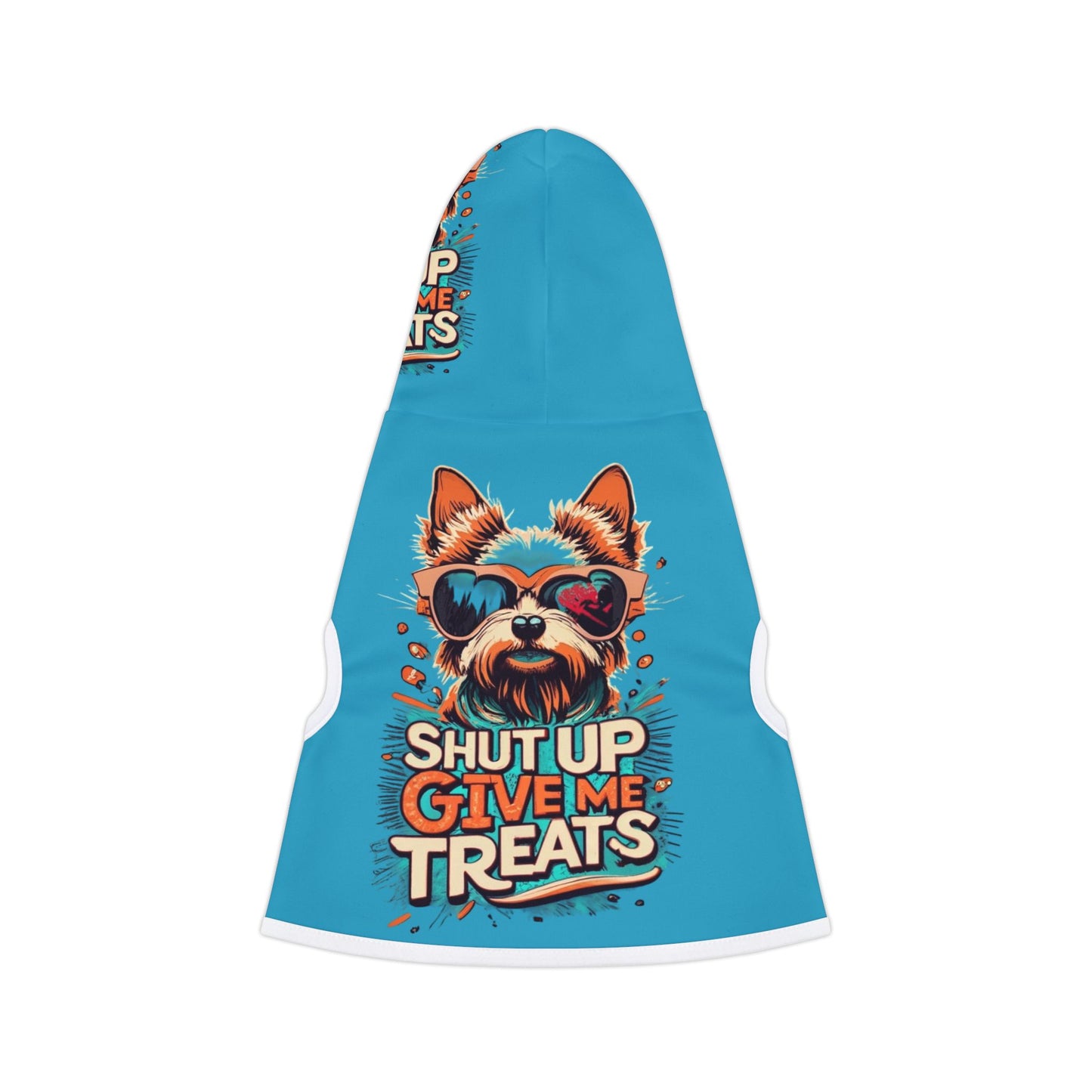 Trendy Pet Hoodie for Stylish Dogs, Funny Dog Apparel, Gift for Dog Lovers, Pet Costume, Dog Treats Hoodie, Cute Animal Fashion
