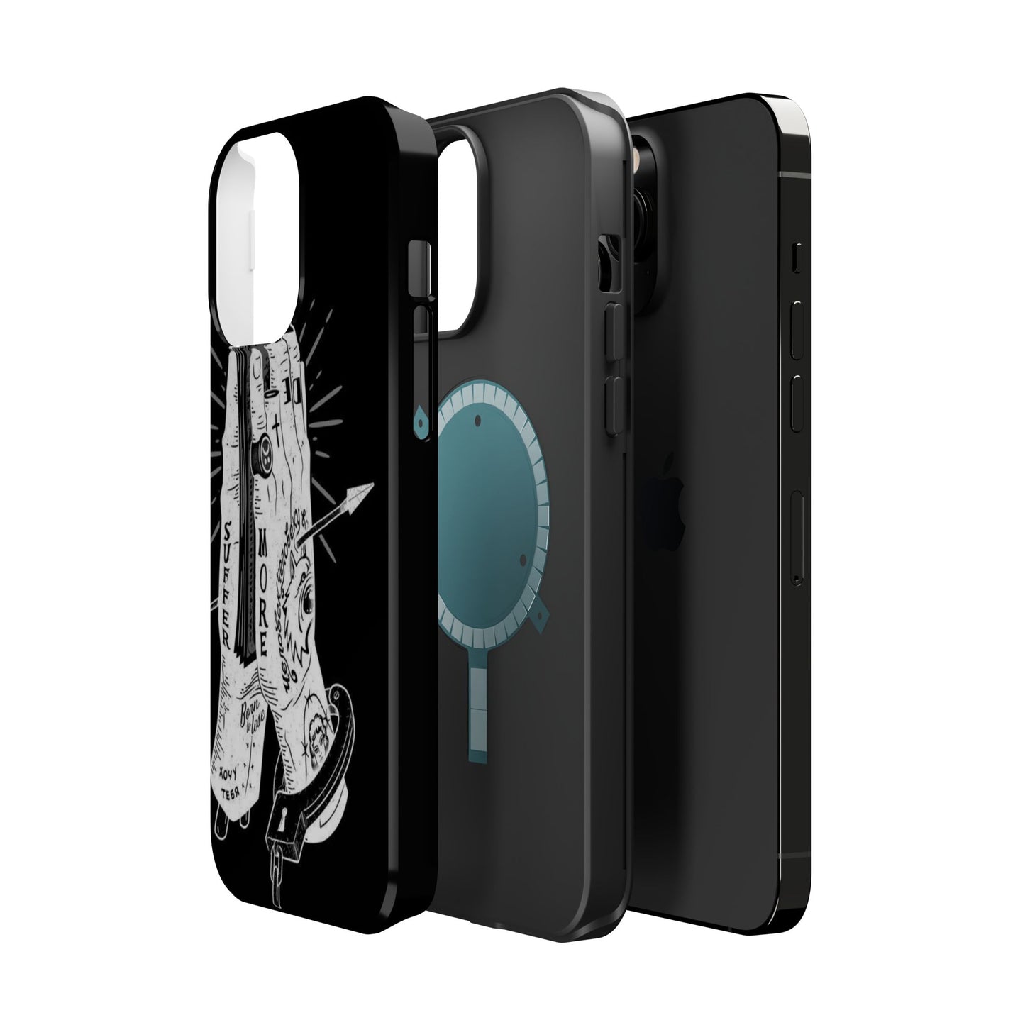 Magnetic Impact-Resistant Phone Case - Stylish & Protective, Ideal Gift for Friends, Holiday Essential, Trendy Accents, Unique Design