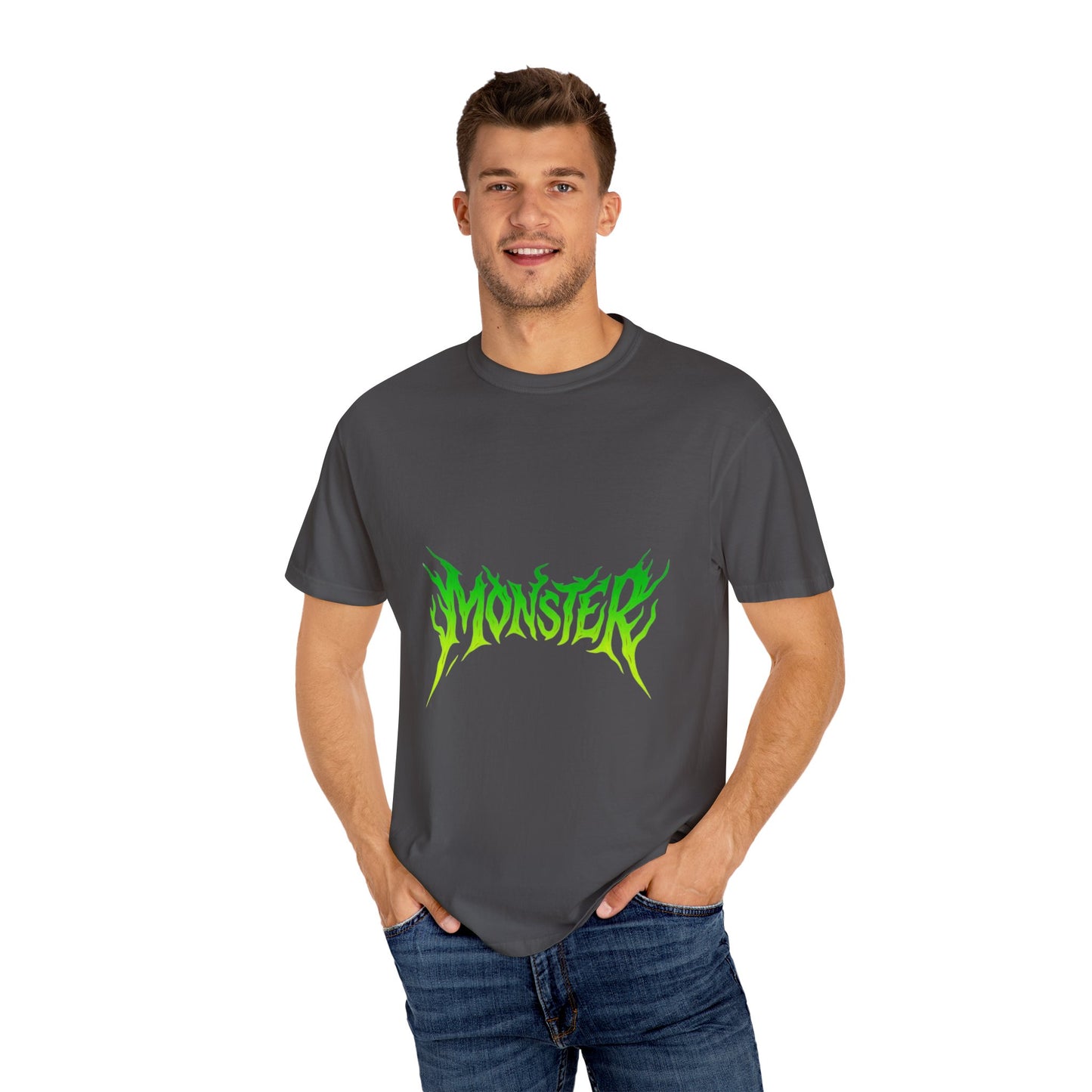 Monster-Themed Unisex T-Shirt, Fun Graphic Tee for Halloween, Casual Wear, Trendy Streetwear, Gift for Monsters Lovers