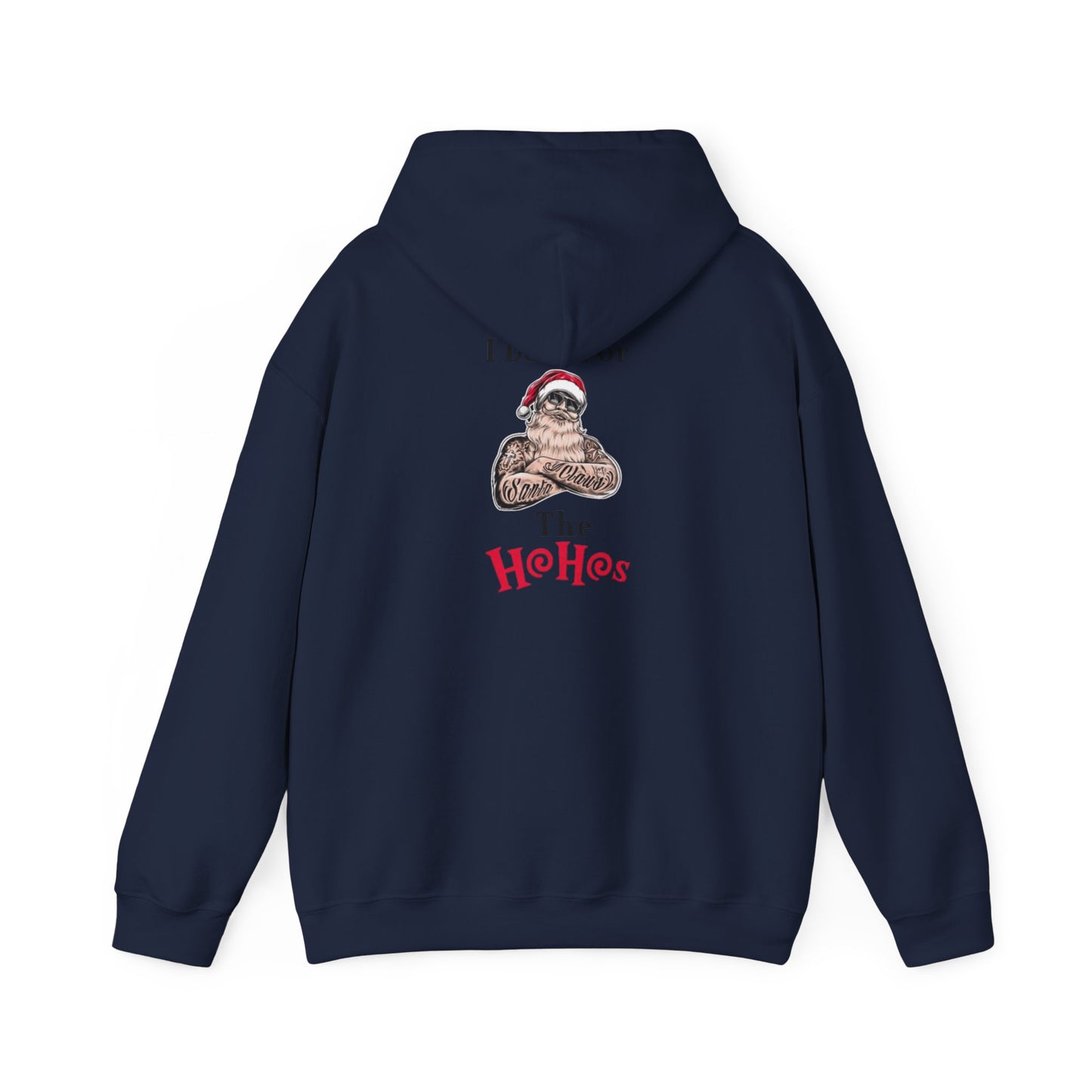 Funny Santa Holiday Sweatshirt, Cozy Gift for Sloth Lovers, Warm Hoodie for Christmas Parties, Casual Lounge Wear, Unique Present