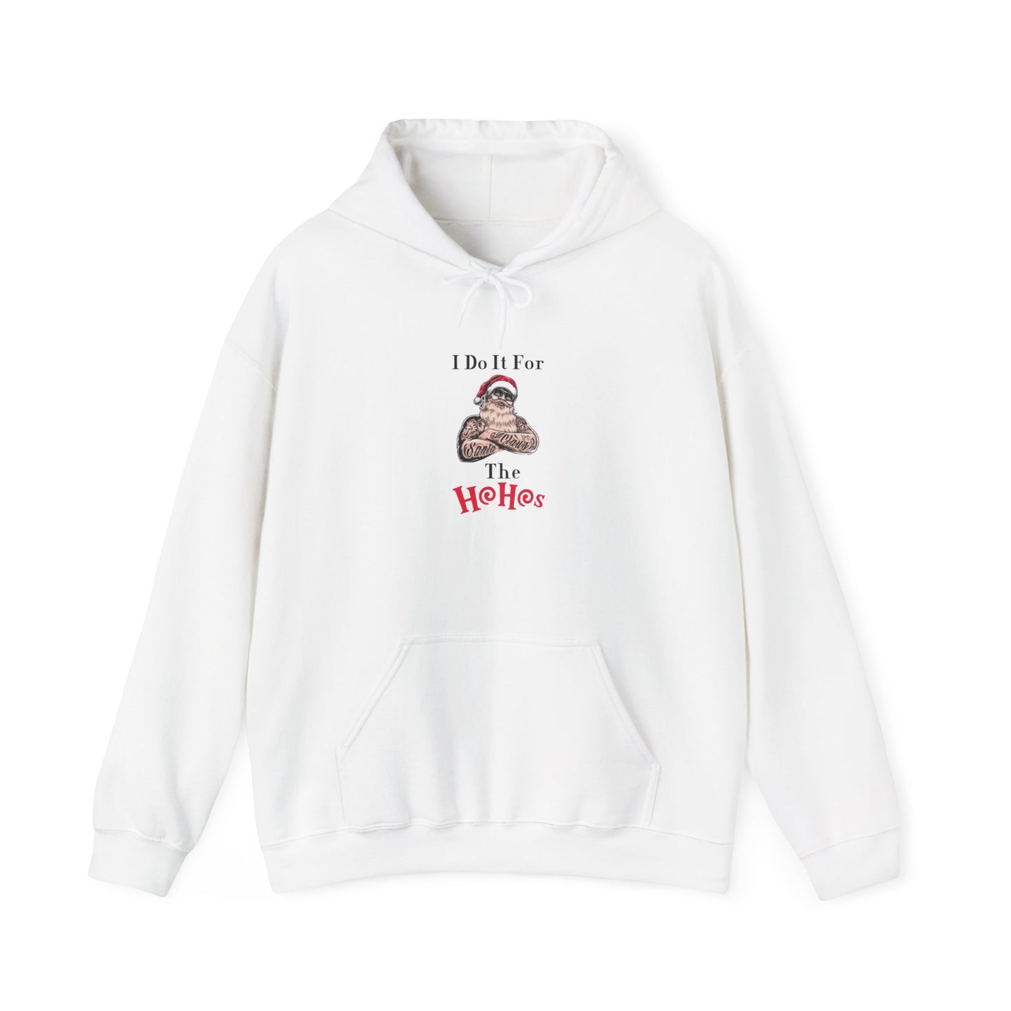 Funny Santa Holiday Sweatshirt, Cozy Gift for Sloth Lovers, Warm Hoodie for Christmas Parties, Casual Lounge Wear, Unique Present