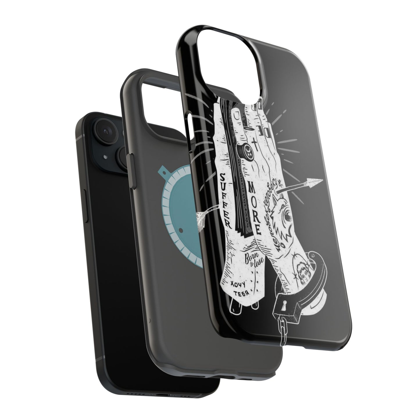 Magnetic Impact-Resistant Phone Case - Stylish & Protective, Ideal Gift for Friends, Holiday Essential, Trendy Accents, Unique Design