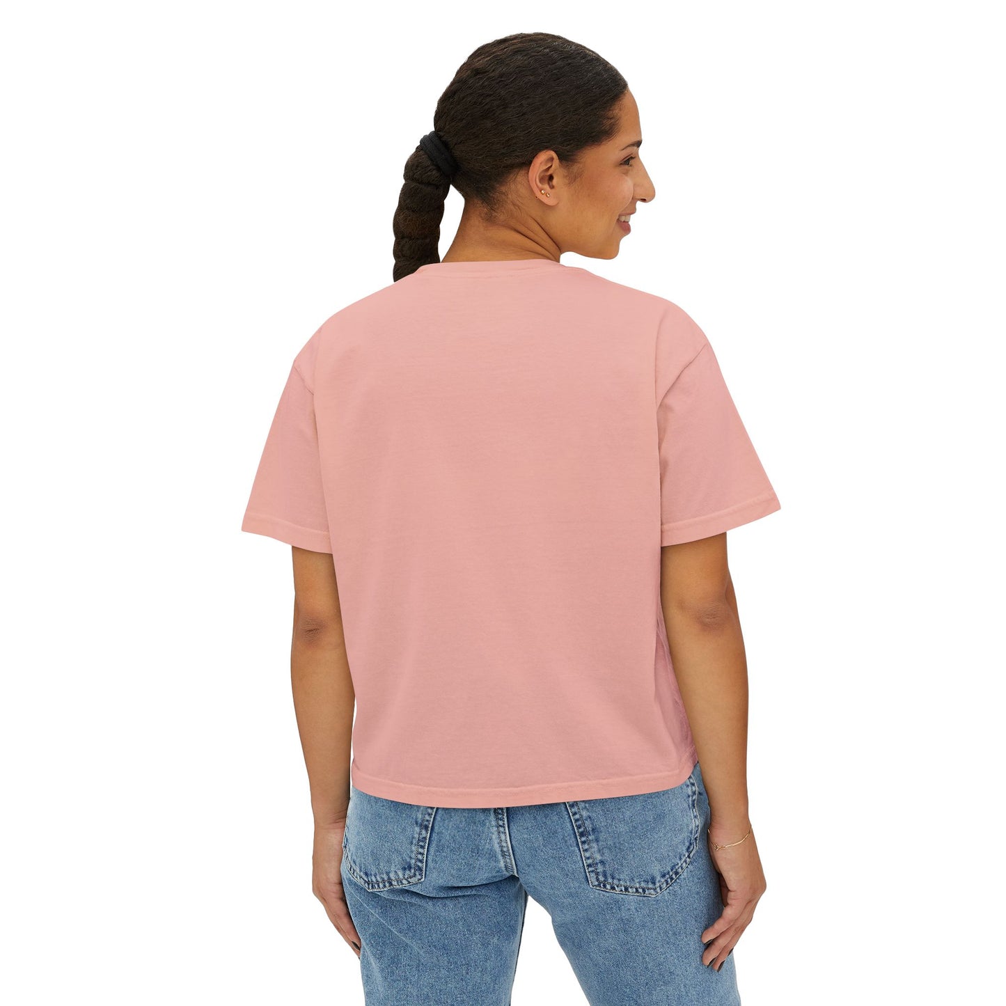 Empowered CEO Women's Boxy Tee, Casual Outfit, Gift for Graduates, Entrepreneur Shirt, Business Apparel, Motivational Top