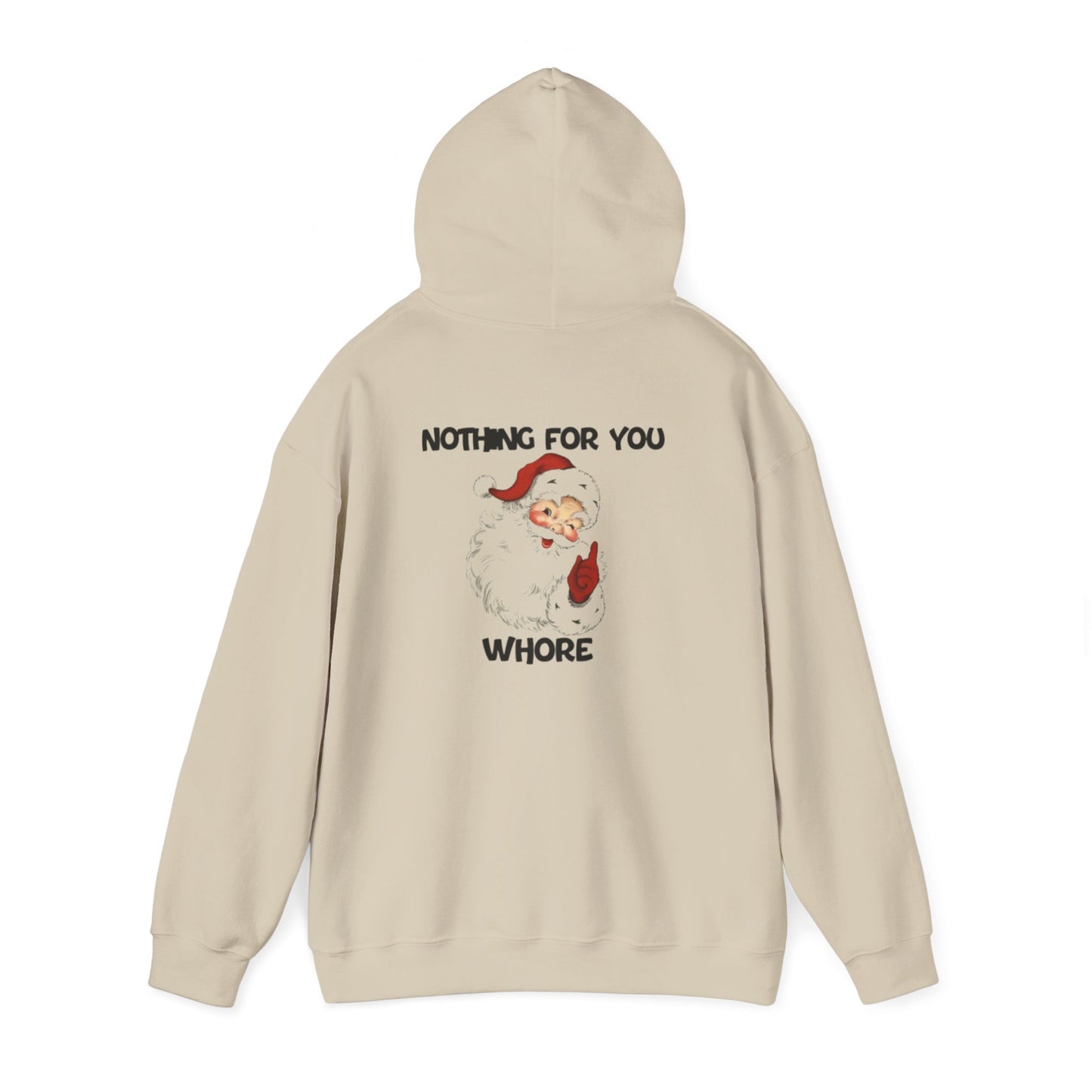 Funny Christmas Hoodie, Unisex Holiday Sweatshirt, Santa Humor Gift, Christmas Party Apparel, Gift for Friends, Winter Fashion, Cozy Wear