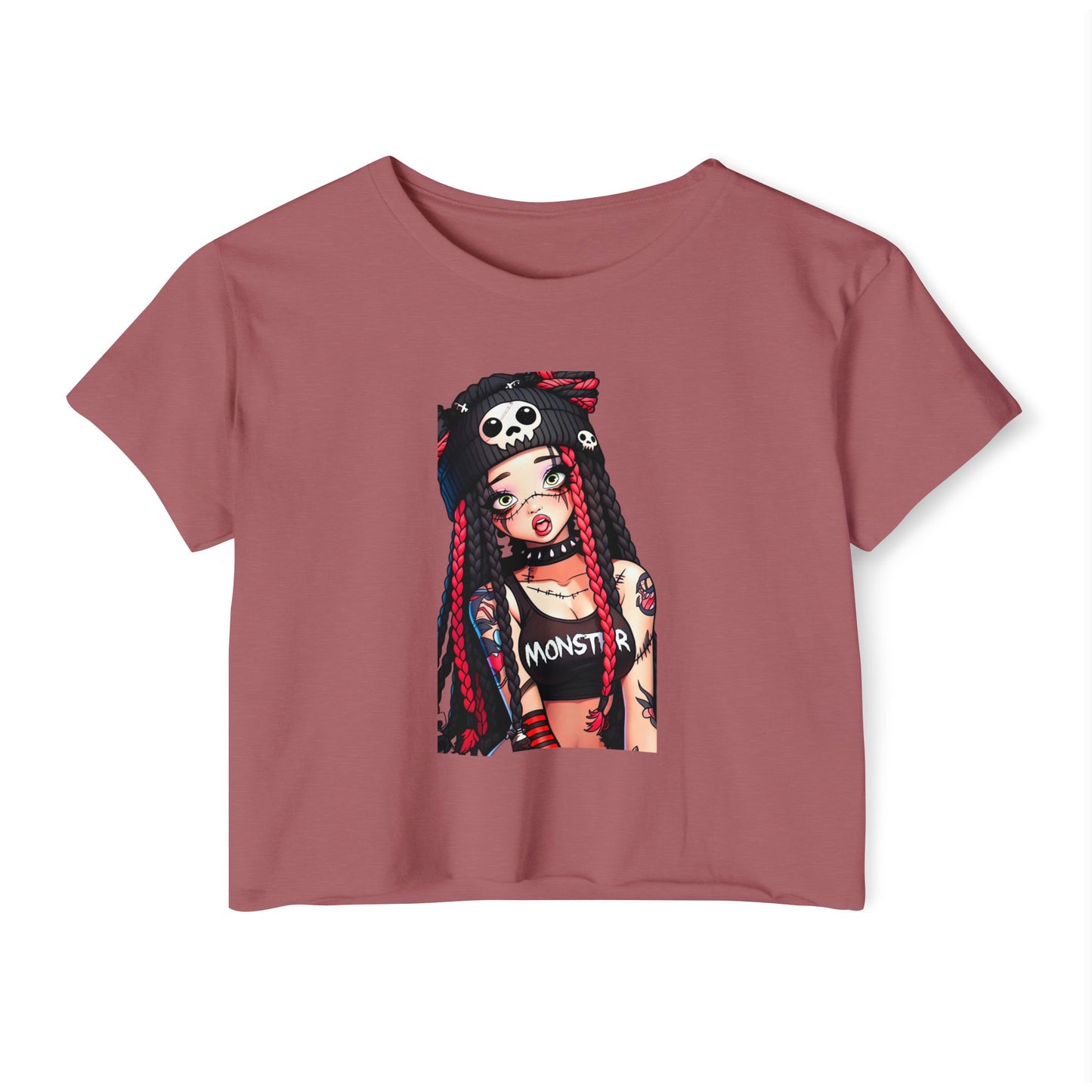 Vibrant Women's Festival Crop Top - Statement Tee for Music Lovers, Perfect for Summer Events, Concerts, Parties, Casual Outings