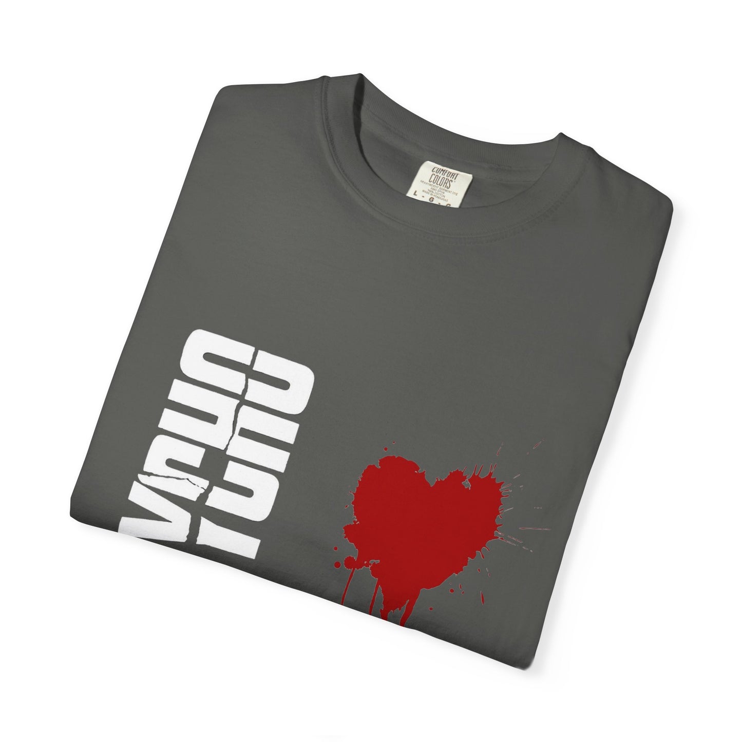 Bleeding Heart Unisex T-Shirt, Casual Love Tee, Heart Graphic Shirt, Gift for Him/Her, Streetwear, Valentine's Day Tee