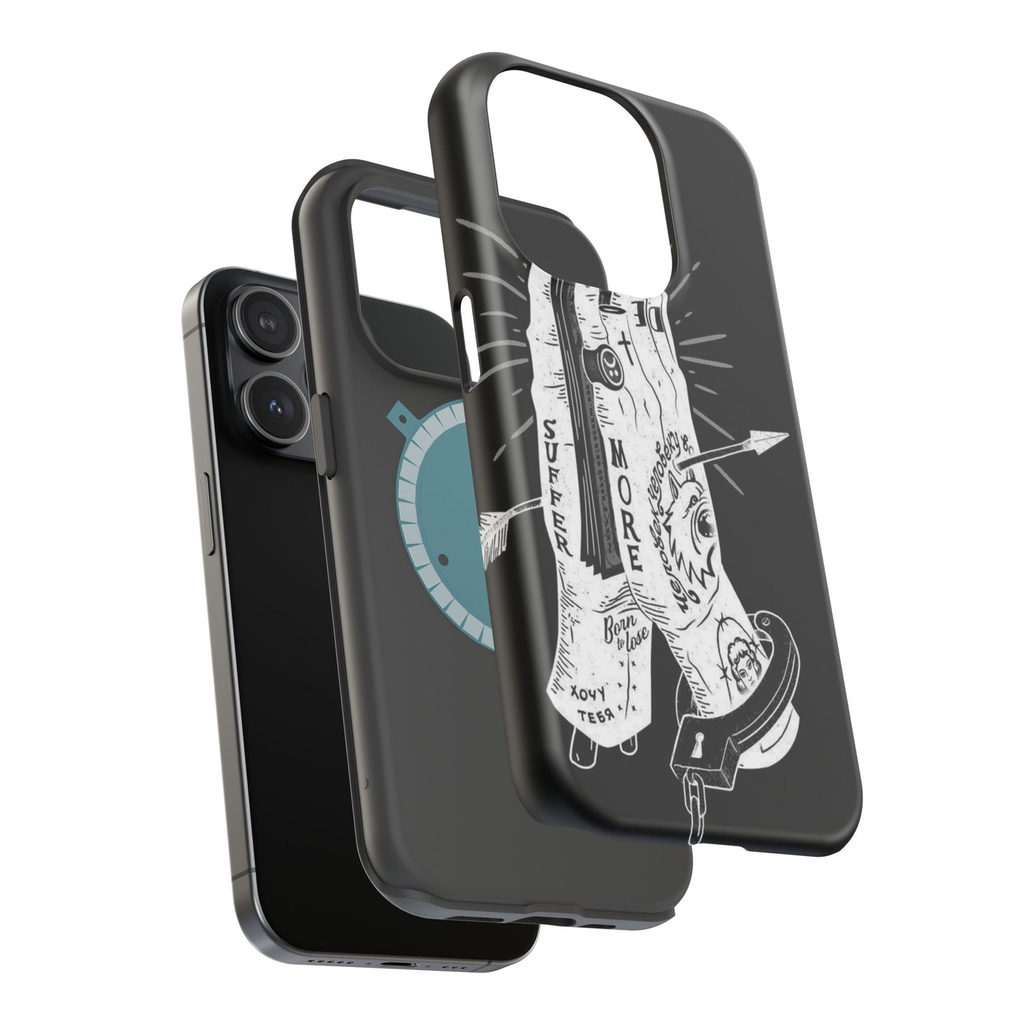 Magnetic Impact-Resistant Phone Case - Stylish & Protective, Ideal Gift for Friends, Holiday Essential, Trendy Accents, Unique Design