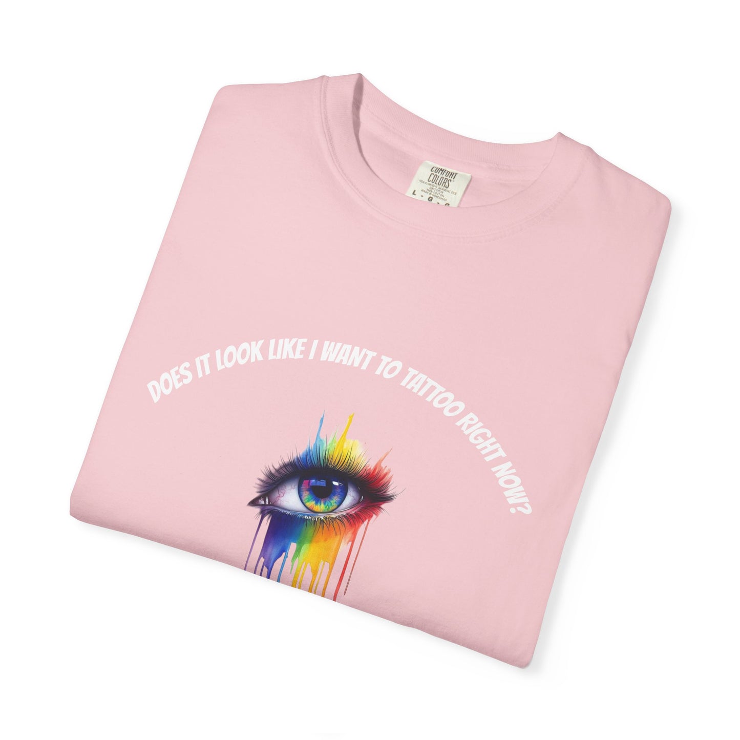 Vibrant Eye Art T-Shirt | Unisex Garment-Dyed Tee, Artistic Apparel, Colorful Fashion, Unique Gift, Everyday Wear