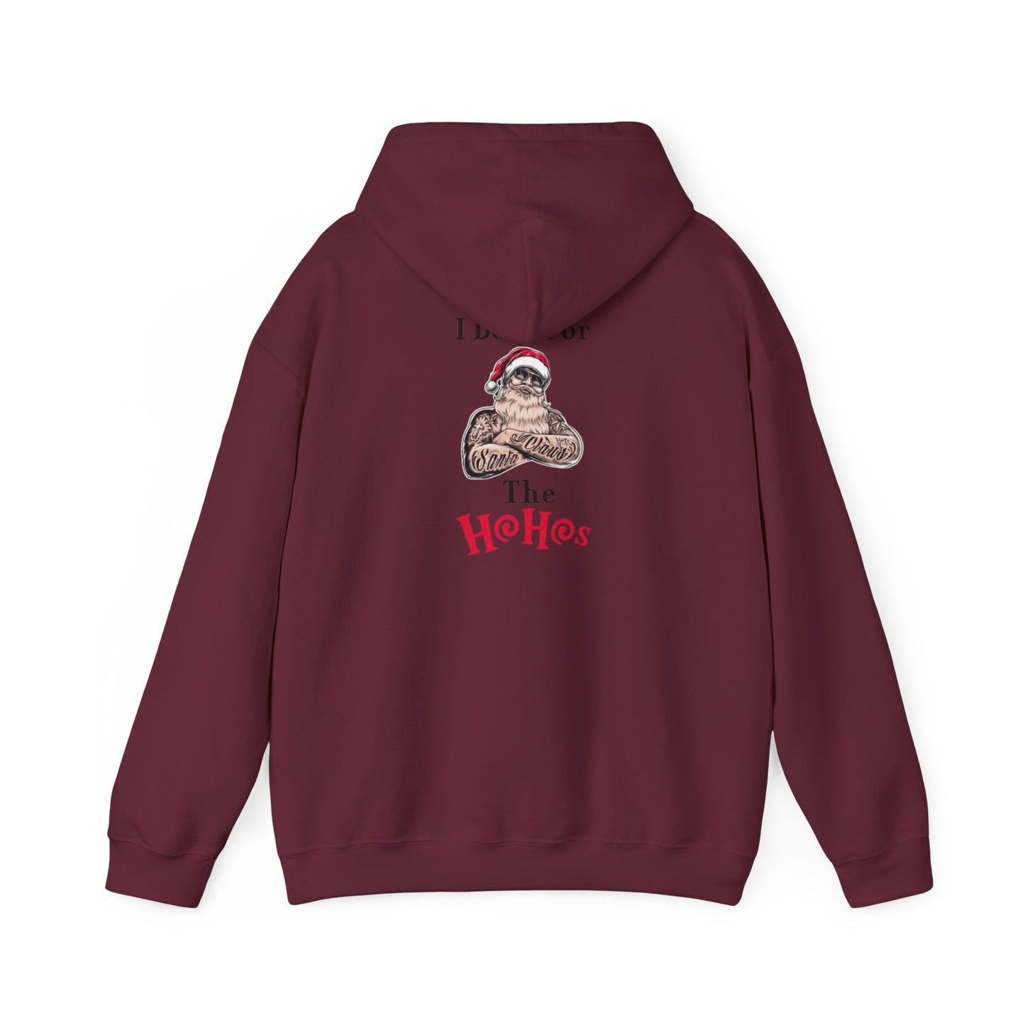 Funny Santa Holiday Sweatshirt, Cozy Gift for Sloth Lovers, Warm Hoodie for Christmas Parties, Casual Lounge Wear, Unique Present