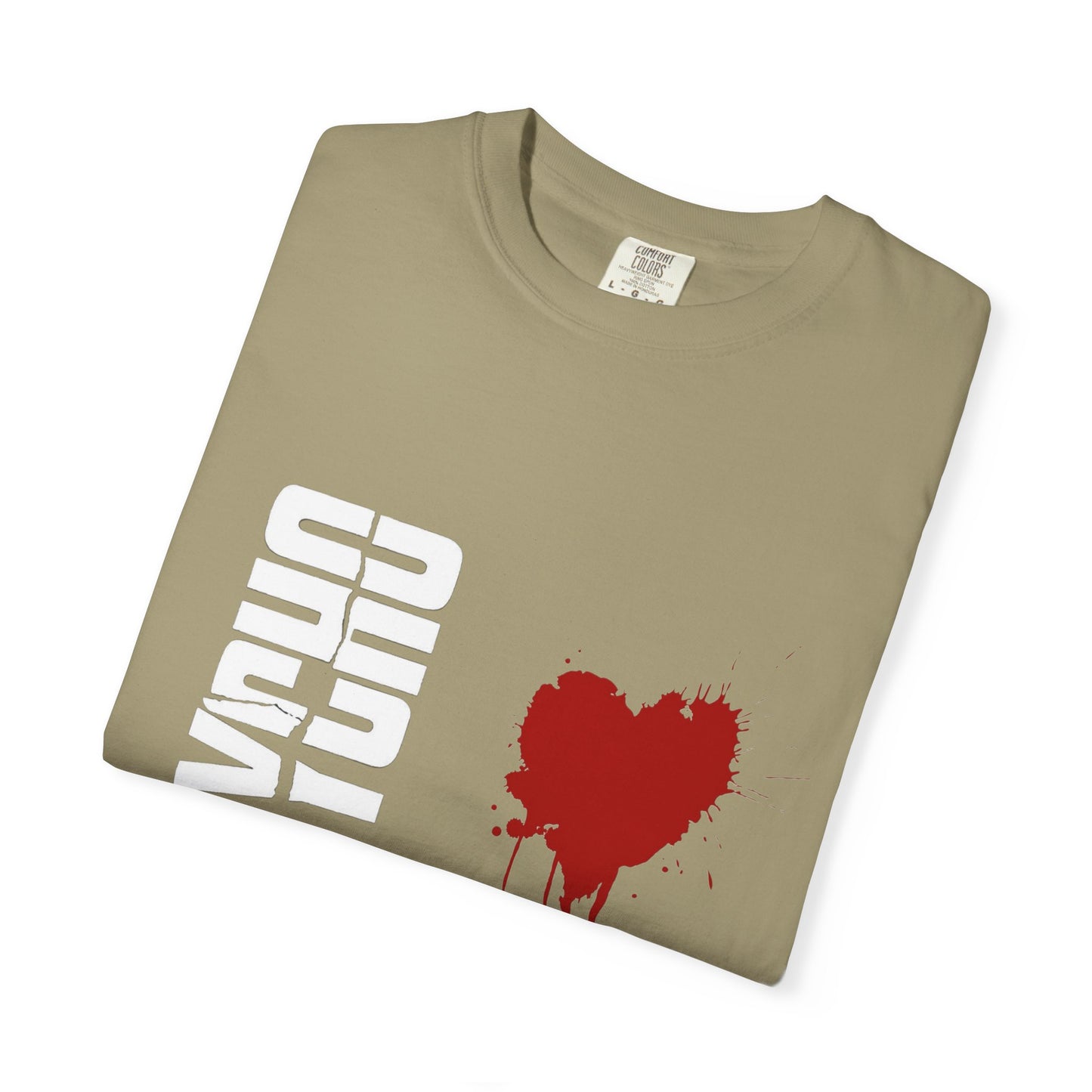 Bleeding Heart Unisex T-Shirt, Casual Love Tee, Heart Graphic Shirt, Gift for Him/Her, Streetwear, Valentine's Day Tee