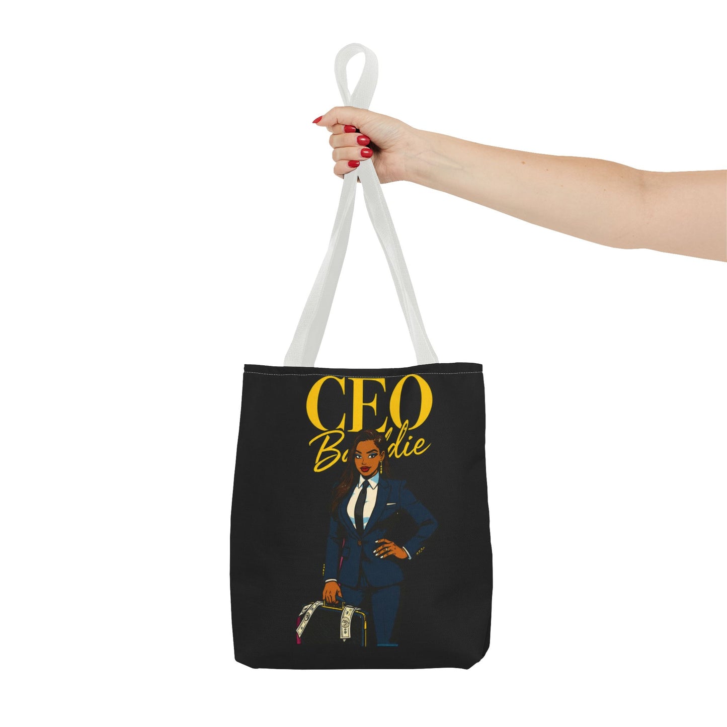 Empowering CEO Tote Bag, Stylish Bag for Boss Babes, Perfect for Work, Office, Gifts, Career Women, Motivational Gift