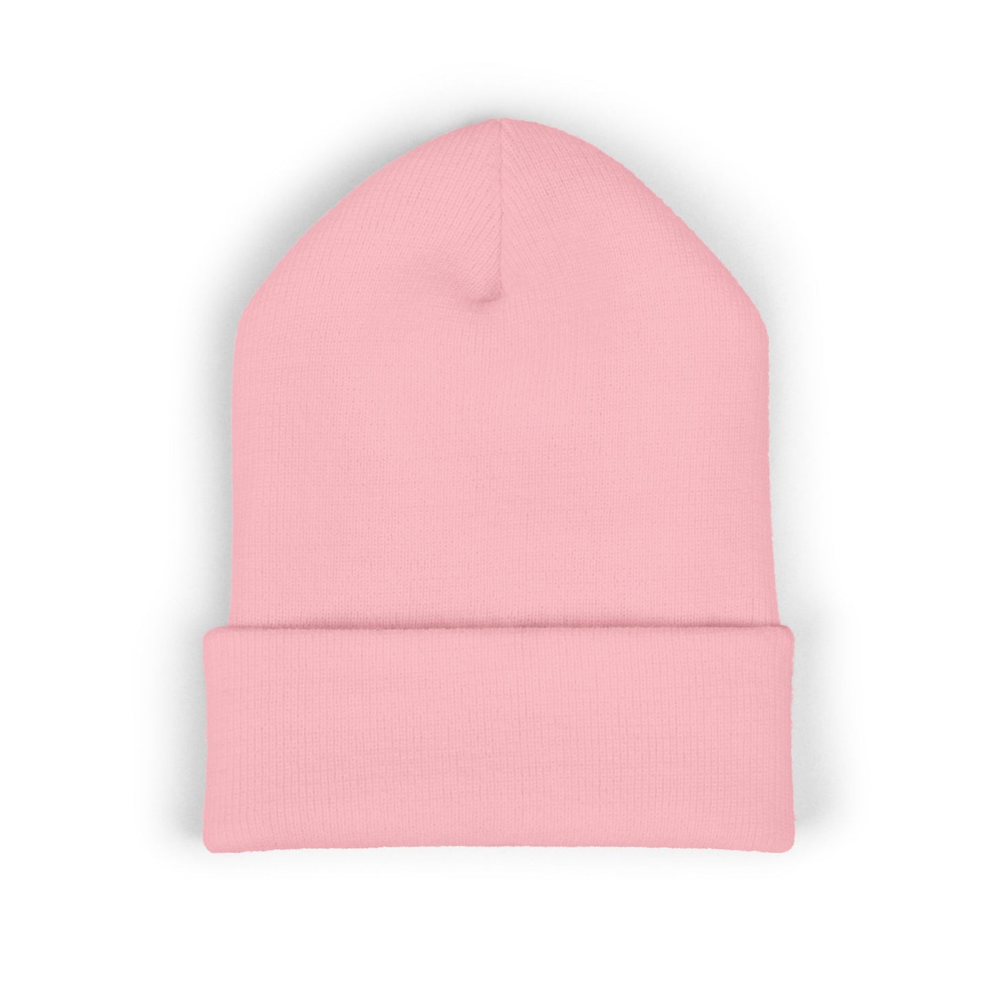 Embroidered Cuffed Beanie with Heart Design - Cozy Winter Accessory, Perfect Gift for Friends, Unisex Hat, Streetwear Fashion