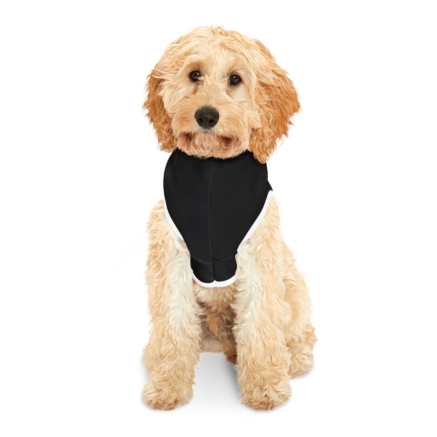 Funny Pet Hoodie with Woof Design, Dog Hooded Sweatshirt, Pet Apparel, Gift for Dog Lovers, Cozy Wear for Pets