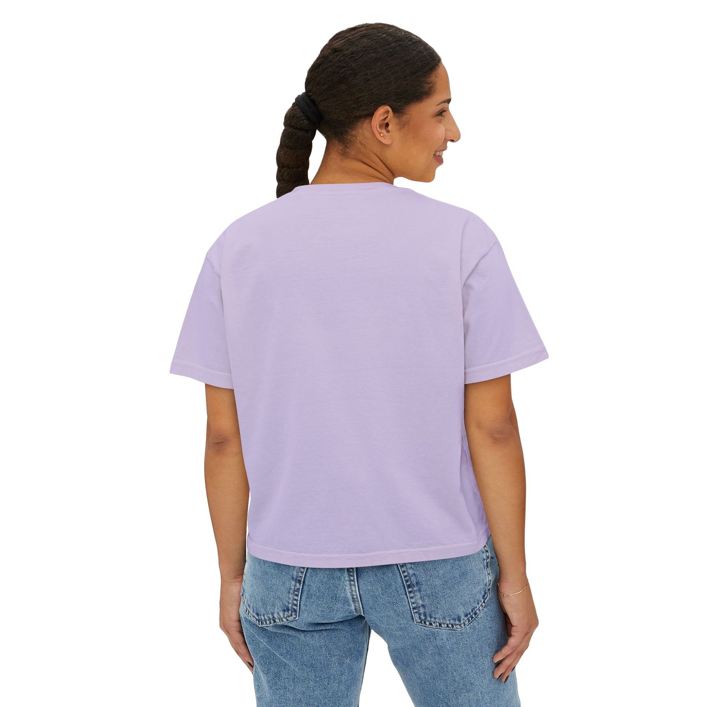 Empowered CEO Women's Boxy Tee, Casual Outfit, Gift for Graduates, Entrepreneur Shirt, Business Apparel, Motivational Top