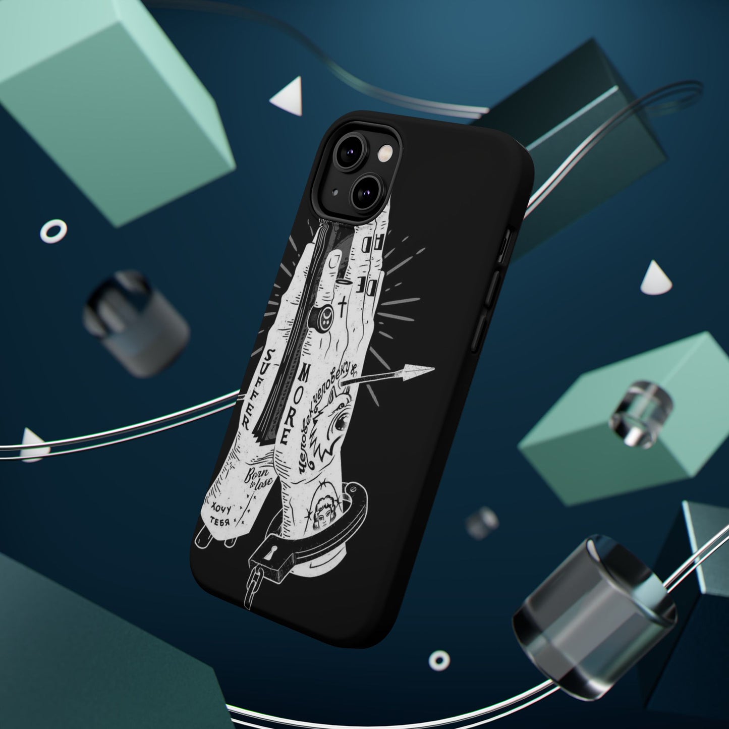 Magnetic Impact-Resistant Phone Case - Stylish & Protective, Ideal Gift for Friends, Holiday Essential, Trendy Accents, Unique Design