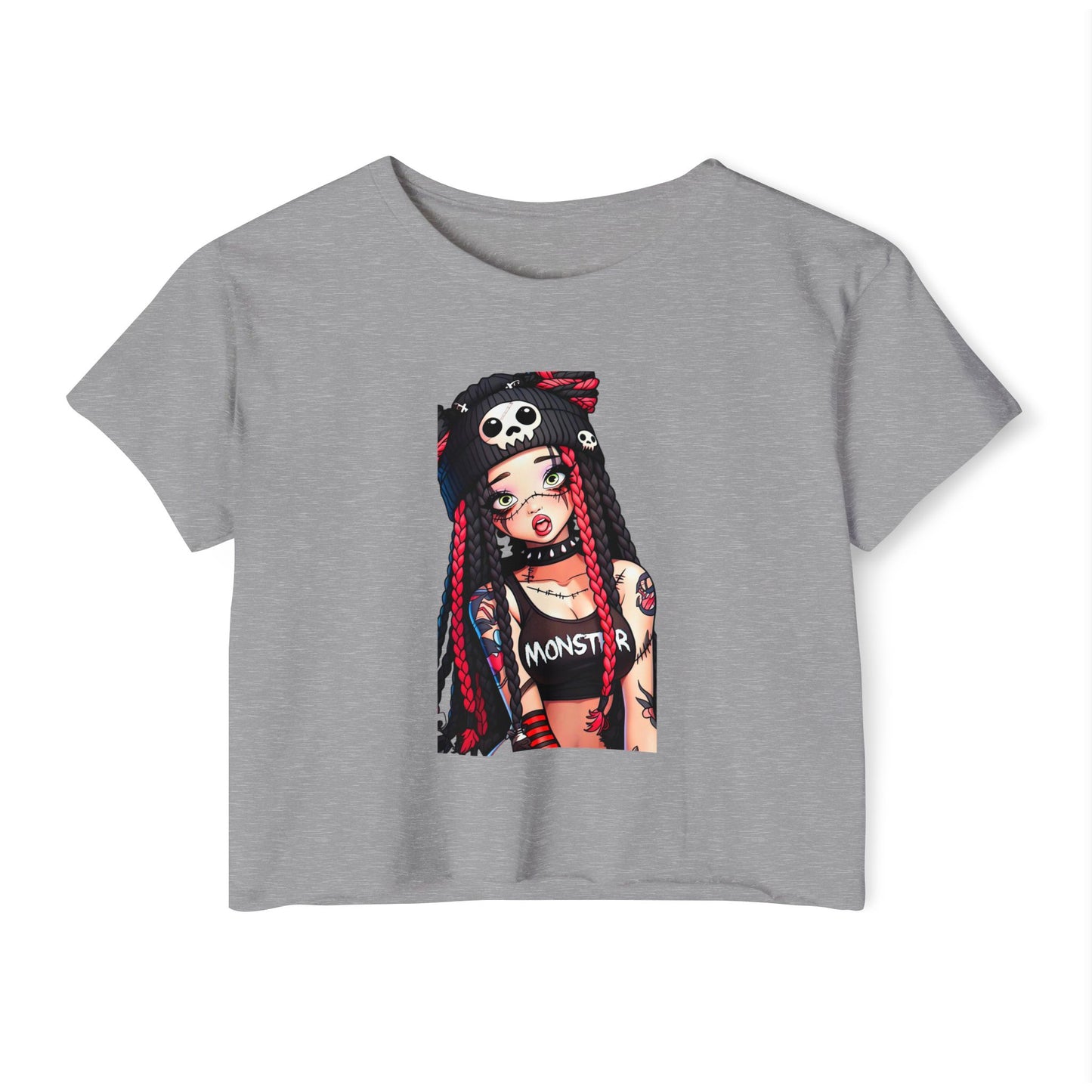 Vibrant Women's Festival Crop Top - Statement Tee for Music Lovers, Perfect for Summer Events, Concerts, Parties, Casual Outings