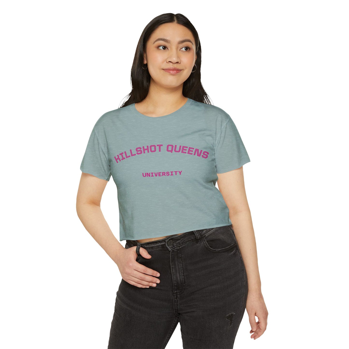 Festival Crop Top for Women, Chill Vibe Shirt, Perfect for Concerts, College Life, Summer Days, Personalized Gift