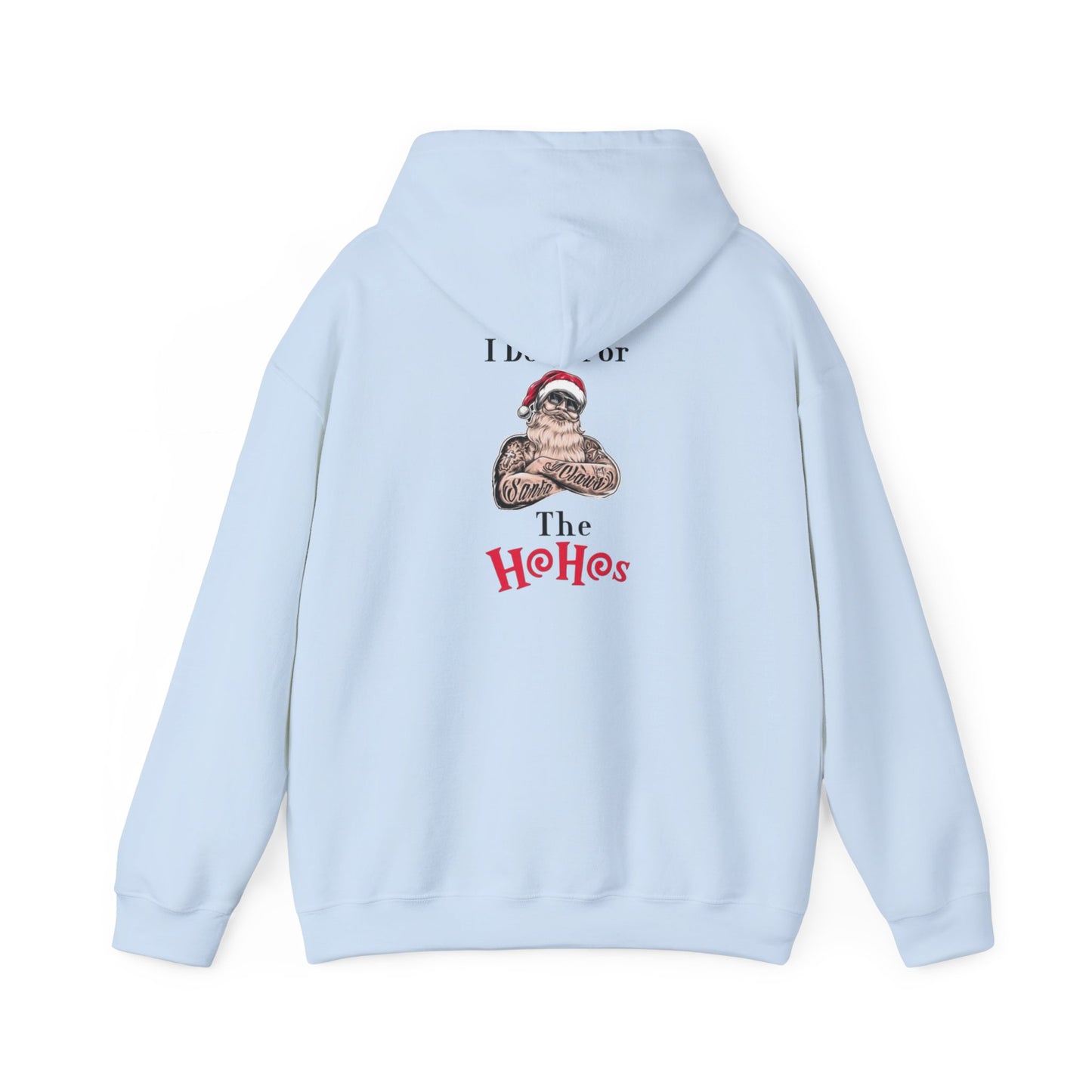 Funny Santa Holiday Sweatshirt, Cozy Gift for Sloth Lovers, Warm Hoodie for Christmas Parties, Casual Lounge Wear, Unique Present