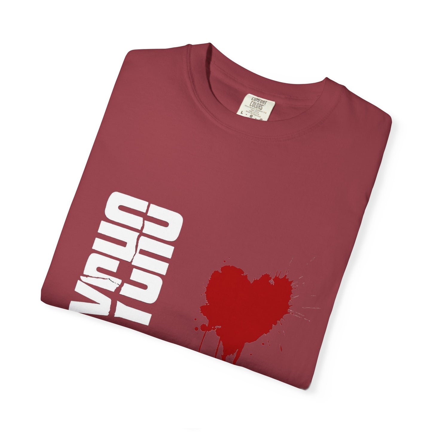 Bleeding Heart Unisex T-Shirt, Casual Love Tee, Heart Graphic Shirt, Gift for Him/Her, Streetwear, Valentine's Day Tee