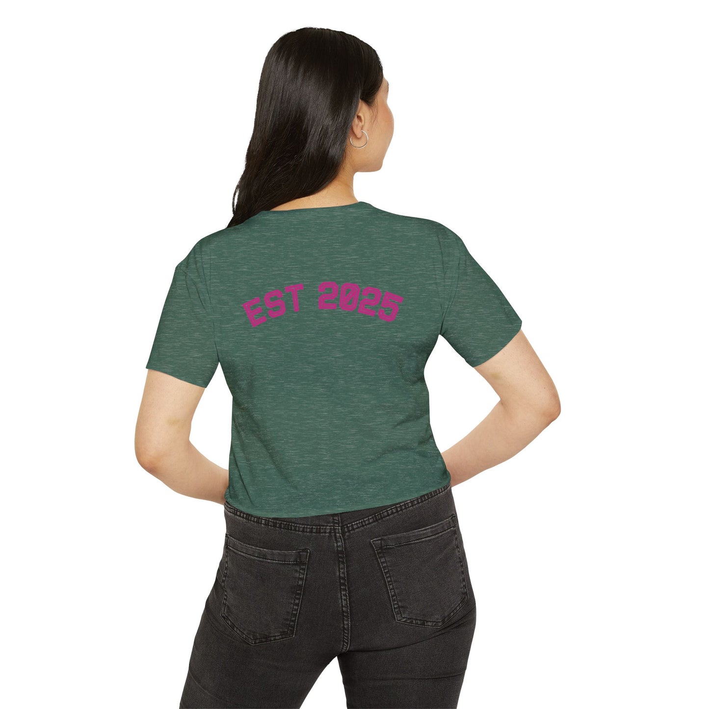 Festival Crop Top for Women, Chill Vibe Shirt, Perfect for Concerts, College Life, Summer Days, Personalized Gift