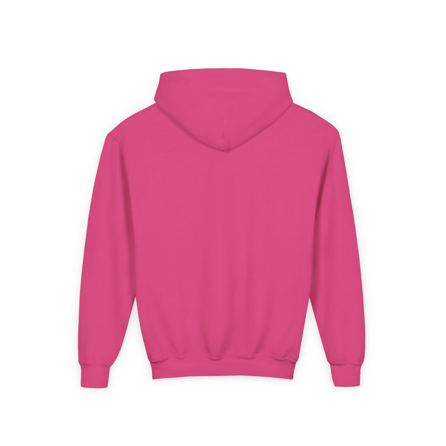 Youth Hooded Sweatshirt with Heart Design, Cozy Pullover, Trendy Sweatshirt, Gift for Teens, Casual Wear, Fashion Hoodie