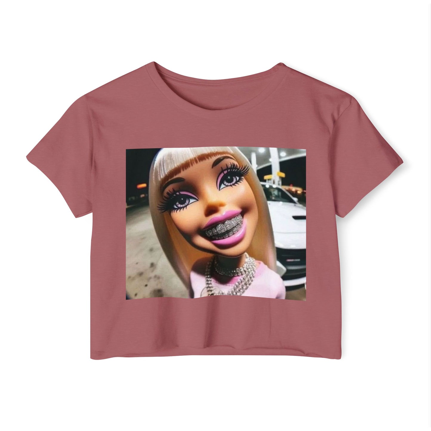 Trendy Women's Festival Crop Top, Cute Party Shirt, Summer Vibes Tee, Casual Summer Fashion, Festival Style Clothing