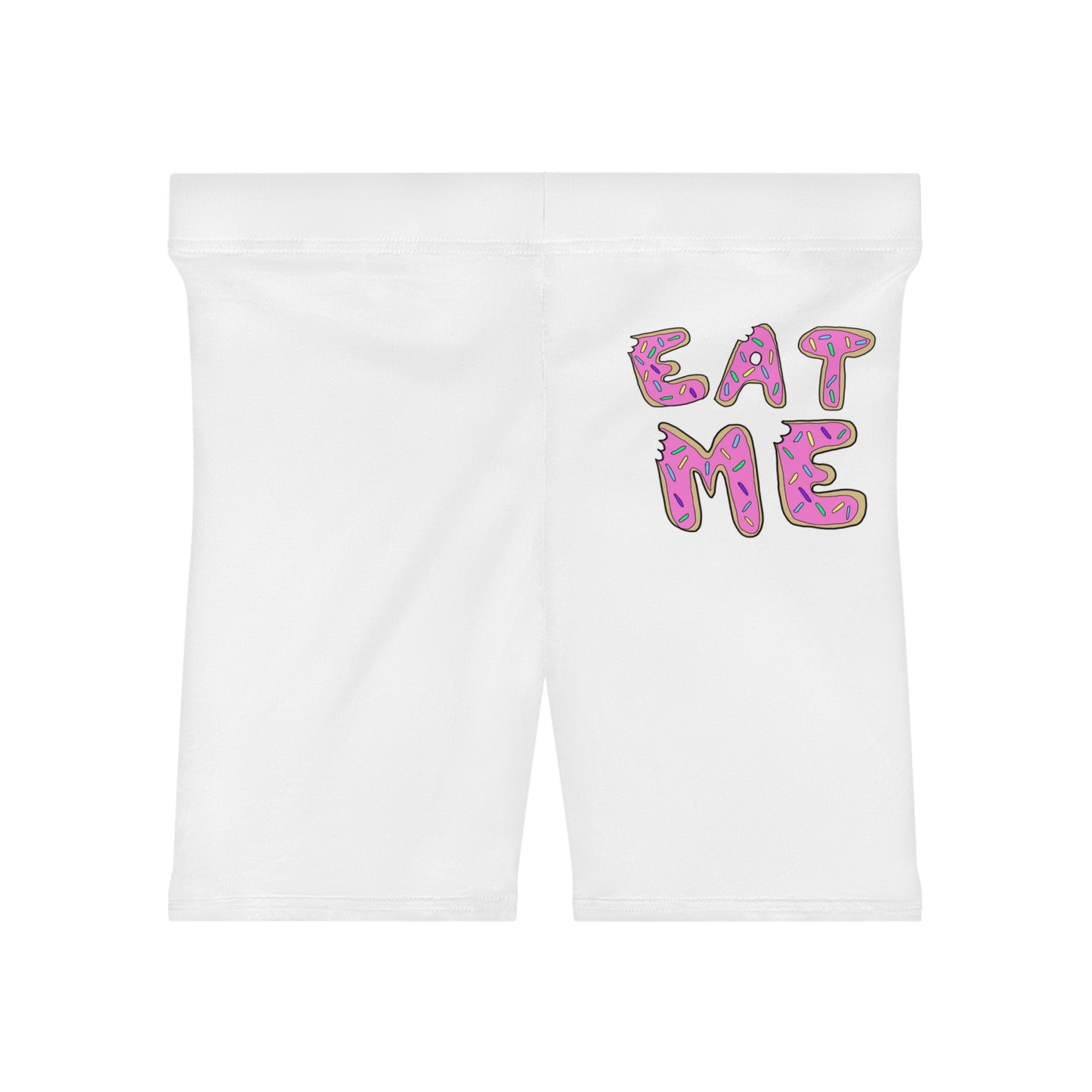 Women's Biker Shorts - Fun & Funky Graphic Bike Shorts, Comfortable Activewear, Yoga, Fitness, Summer Essentials