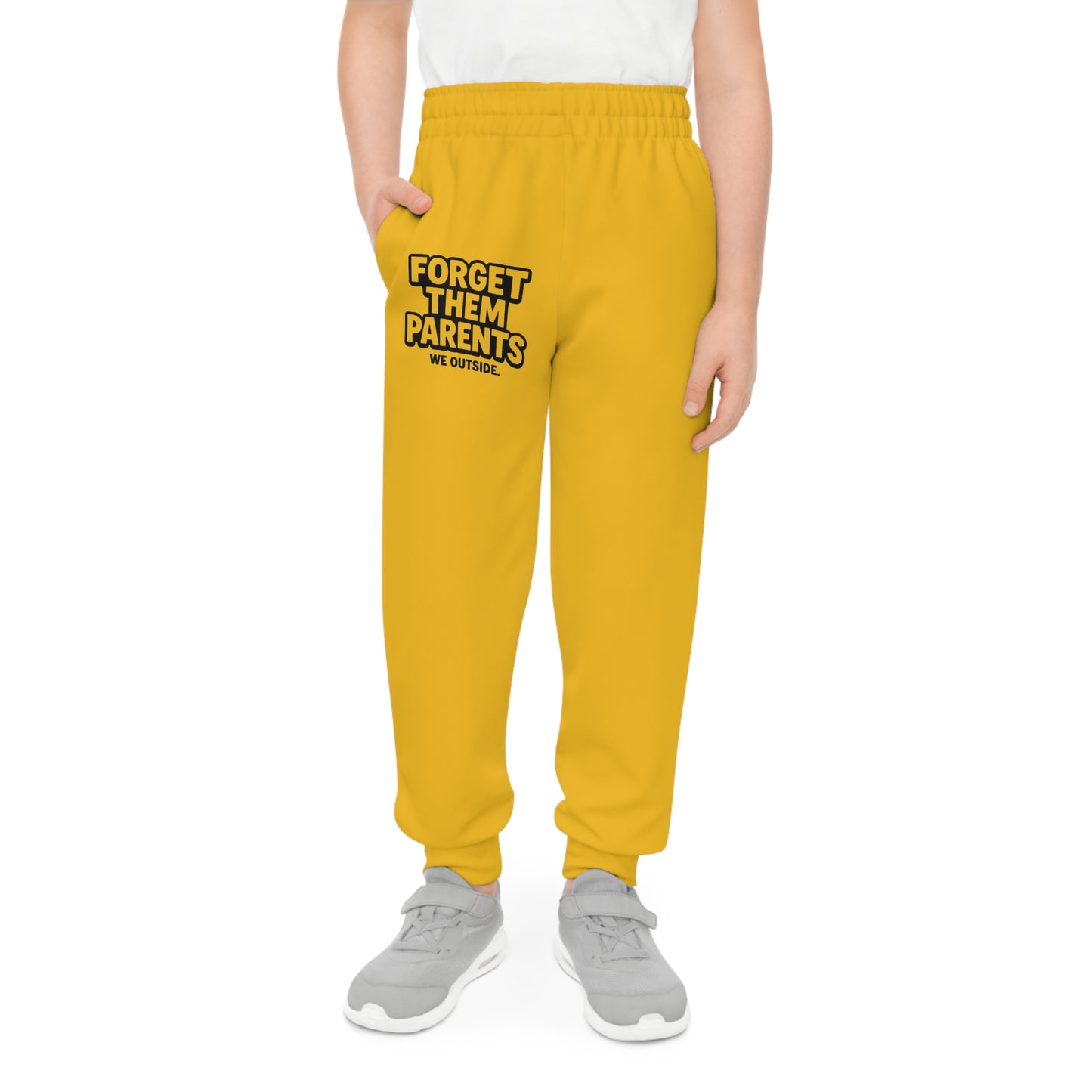 Youth Joggers - Forget Them Parents, Outdoor Play, Casual Wear, Fun Activities, Gift for Kids