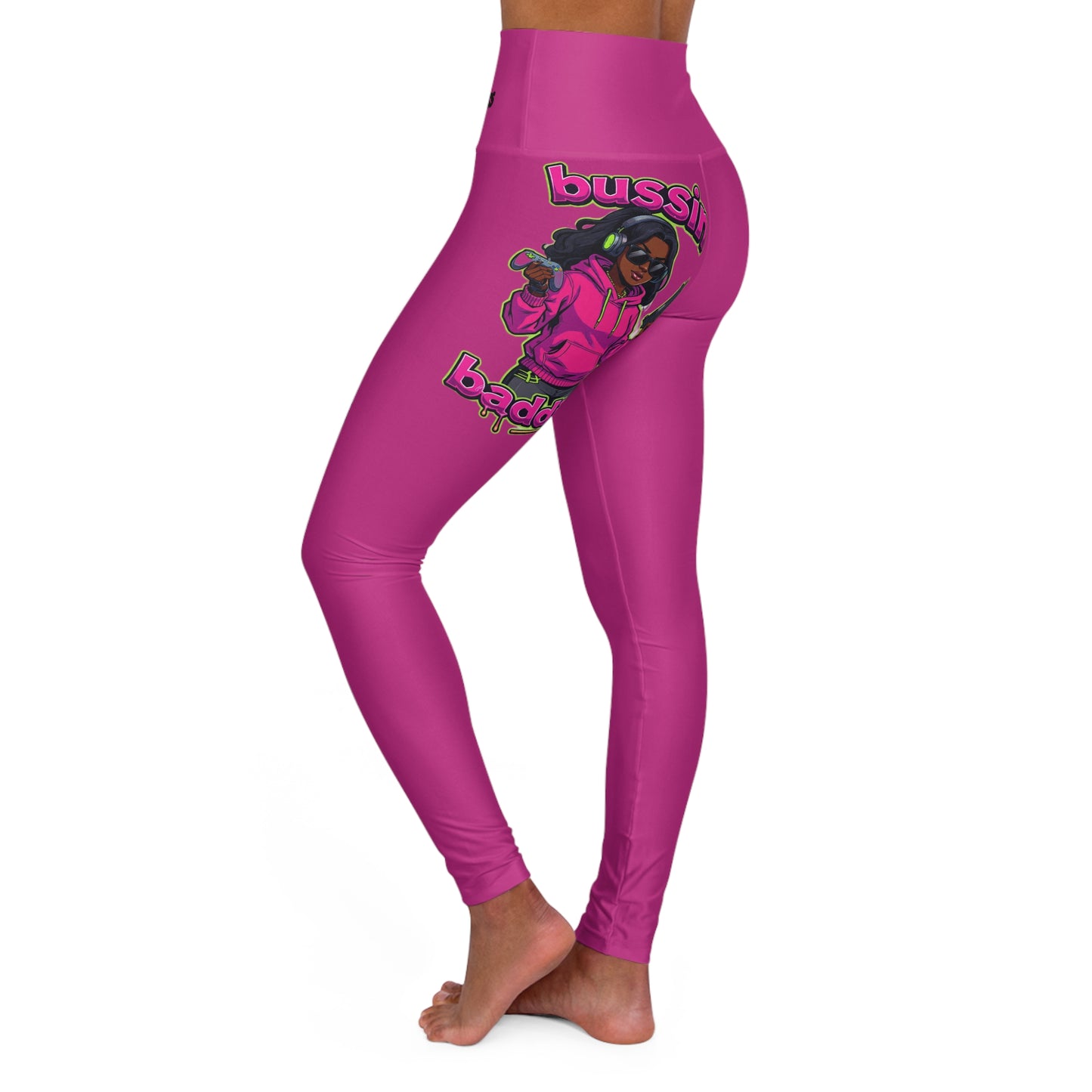 High Waisted Yoga Leggings - Fun & Fashionable Activewear for Fitness Lovers, Perfect for Gifts or Everyday Use