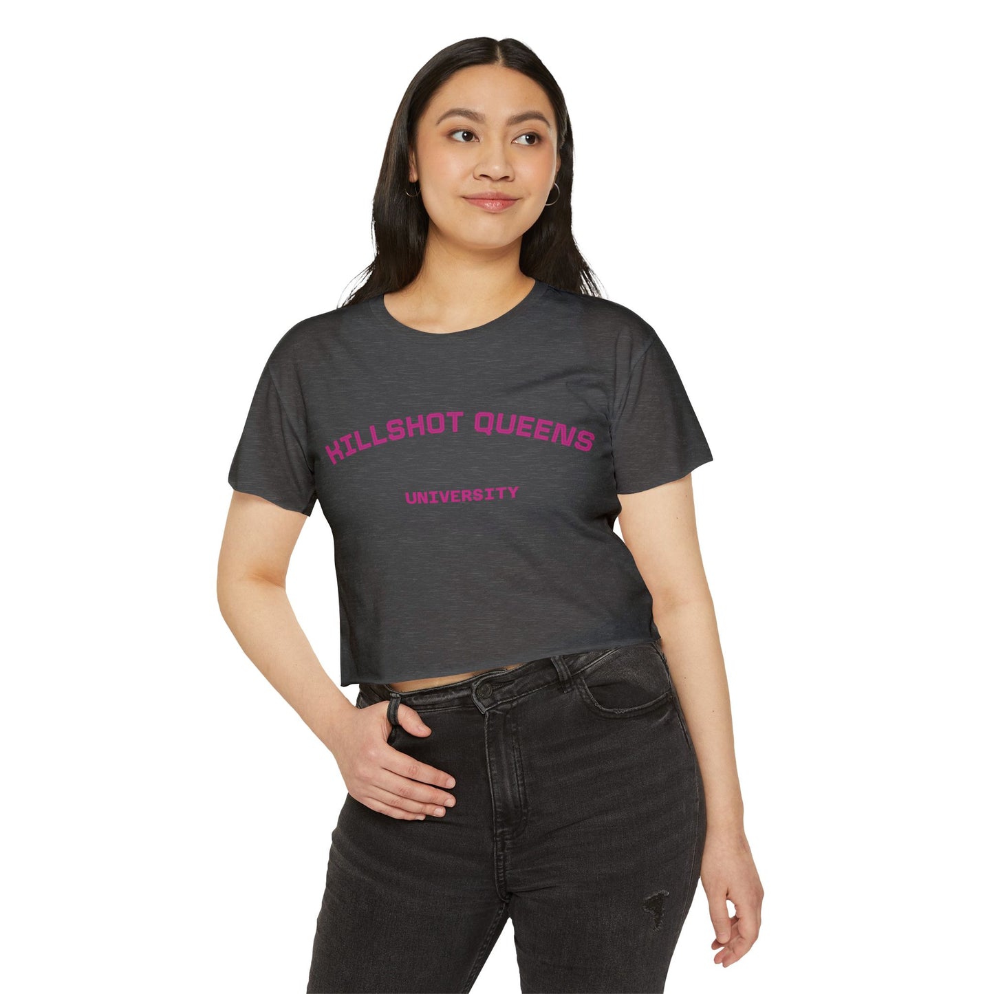 Festival Crop Top for Women, Chill Vibe Shirt, Perfect for Concerts, College Life, Summer Days, Personalized Gift