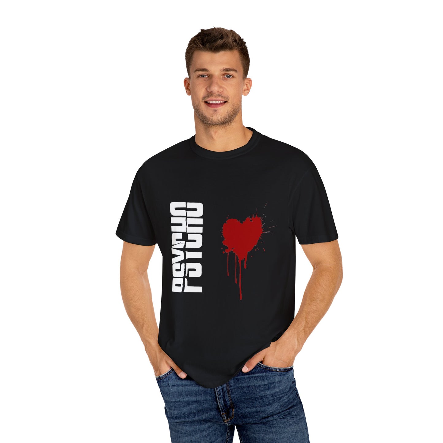 Bleeding Heart Unisex T-Shirt, Casual Love Tee, Heart Graphic Shirt, Gift for Him/Her, Streetwear, Valentine's Day Tee