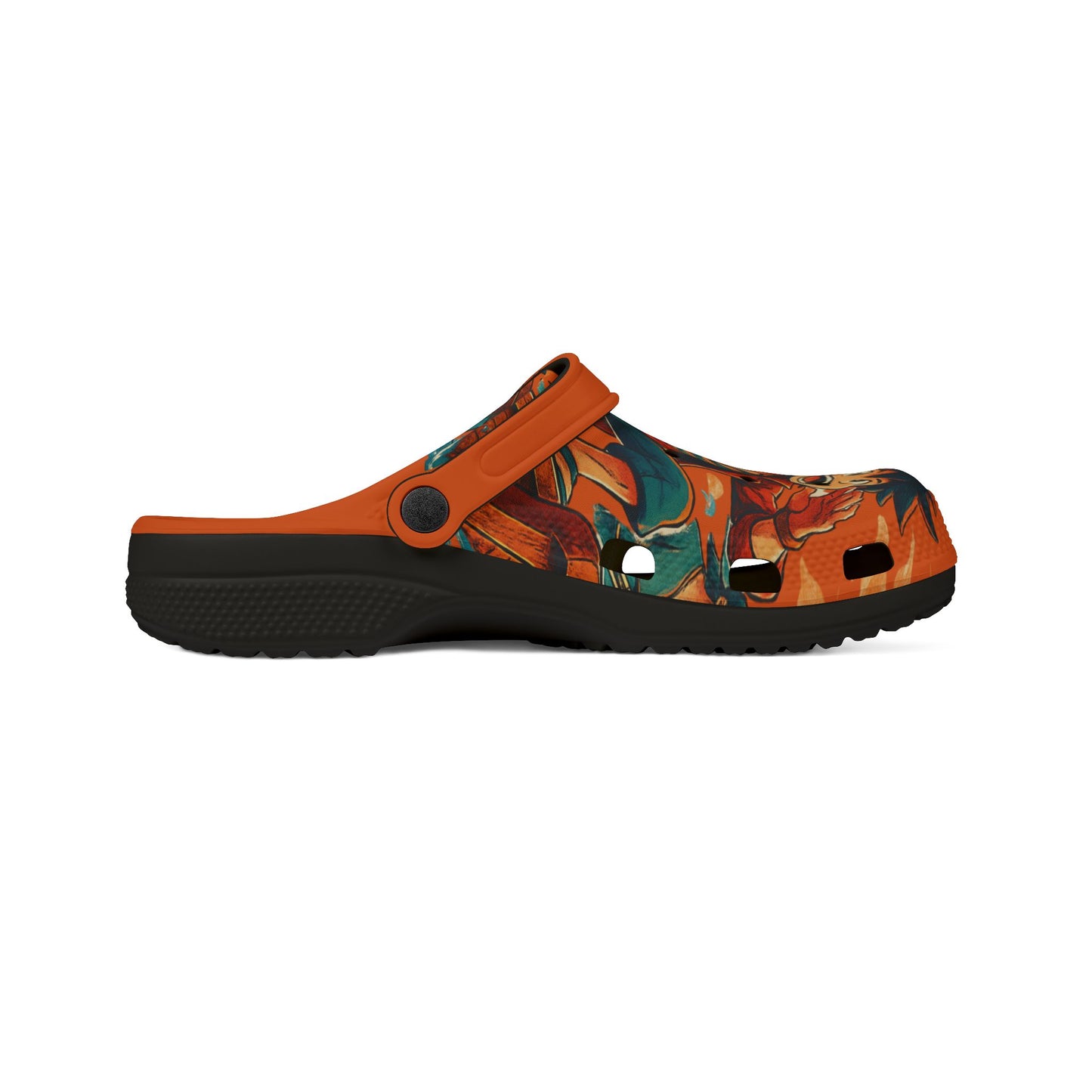 One Piece EVA Foam Shoes, Cartoon Clogs, Anime Footwear, Perfect for Travel, Summer, Everyday Wear